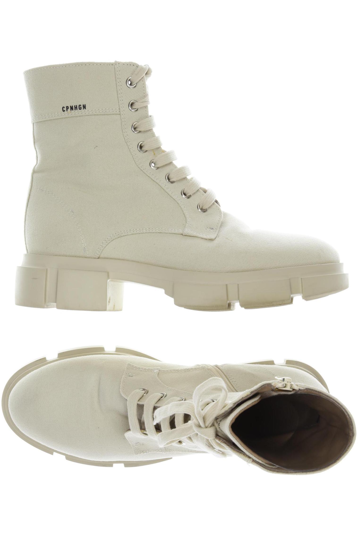 

Copenhagen Studios Damen Stiefelette, beige, Gr. 40
