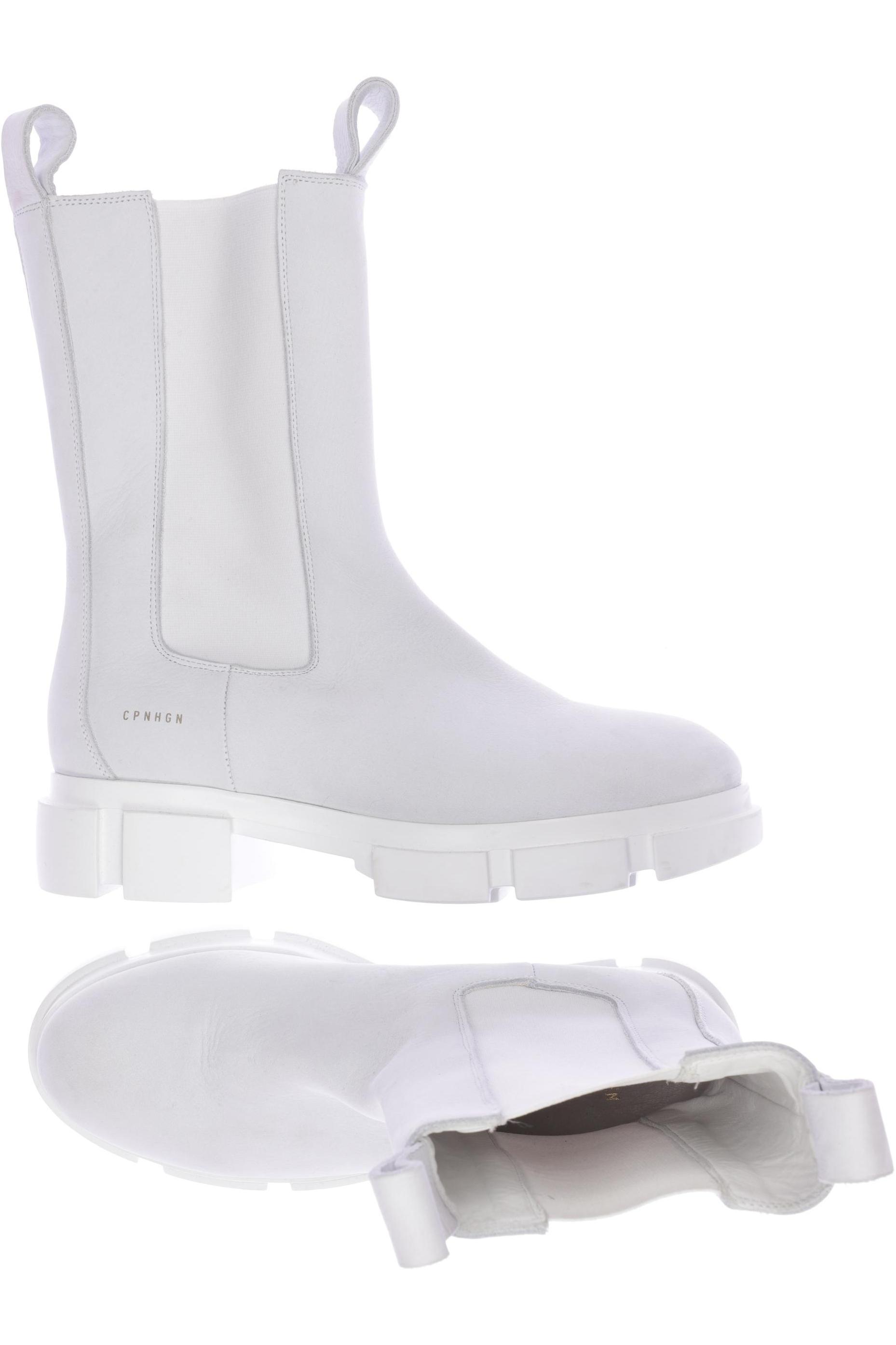Thumbnail - Copenhagen Studios Damen Stiefelette, weiß, Gr. 40
