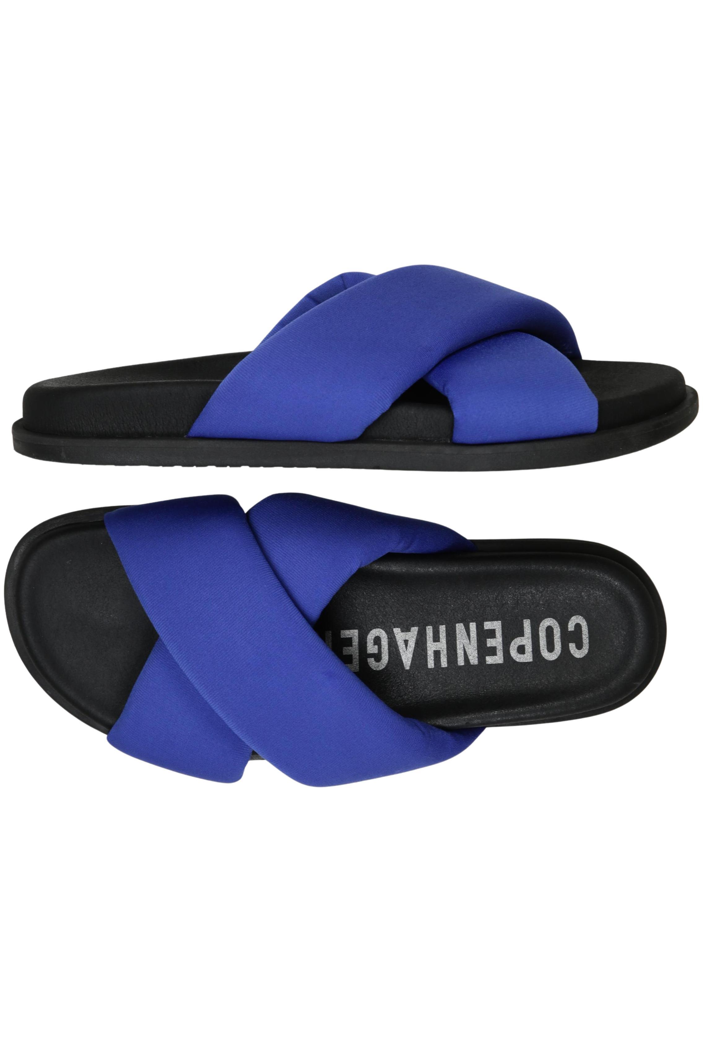 

Copenhagen Studios Damen Sandale, blau, Gr. 40