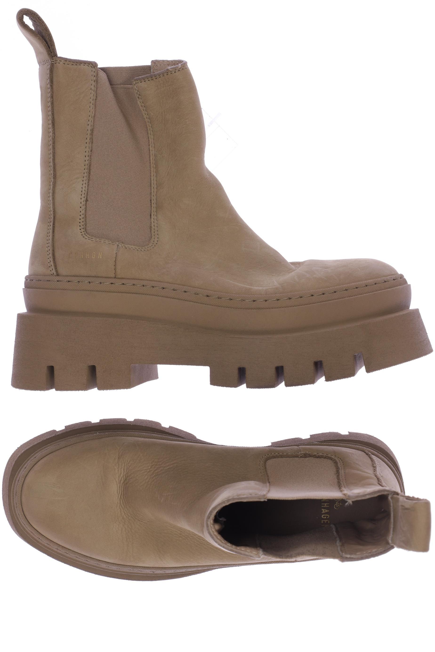 

Copenhagen Studios Damen Stiefelette, beige, Gr. 38