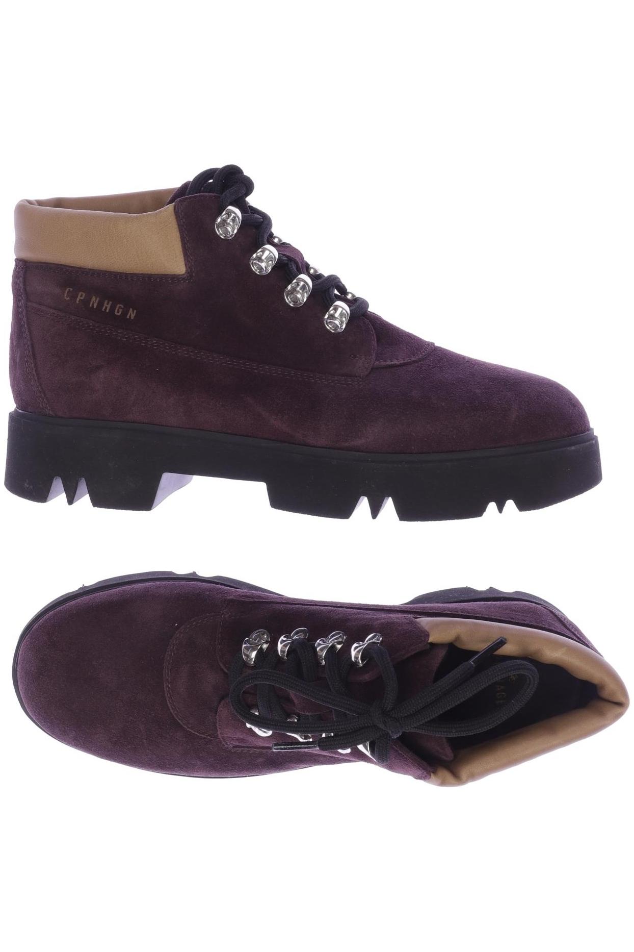 

Copenhagen Studios Damen Stiefelette, bordeaux, Gr. 40