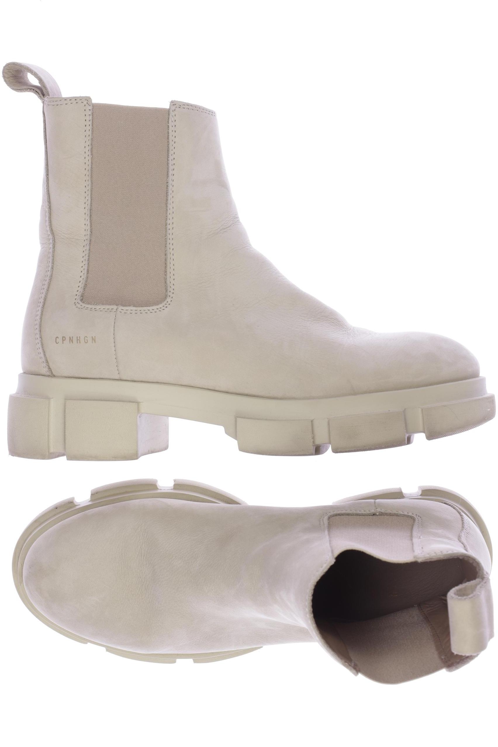 

Copenhagen Studios Damen Stiefelette, cremeweiß, Gr. 36