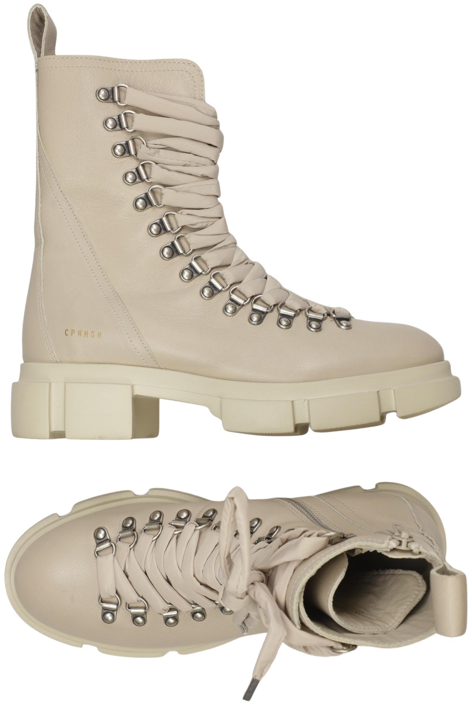 

Copenhagen Studios Damen Stiefelette, beige, Gr. 38