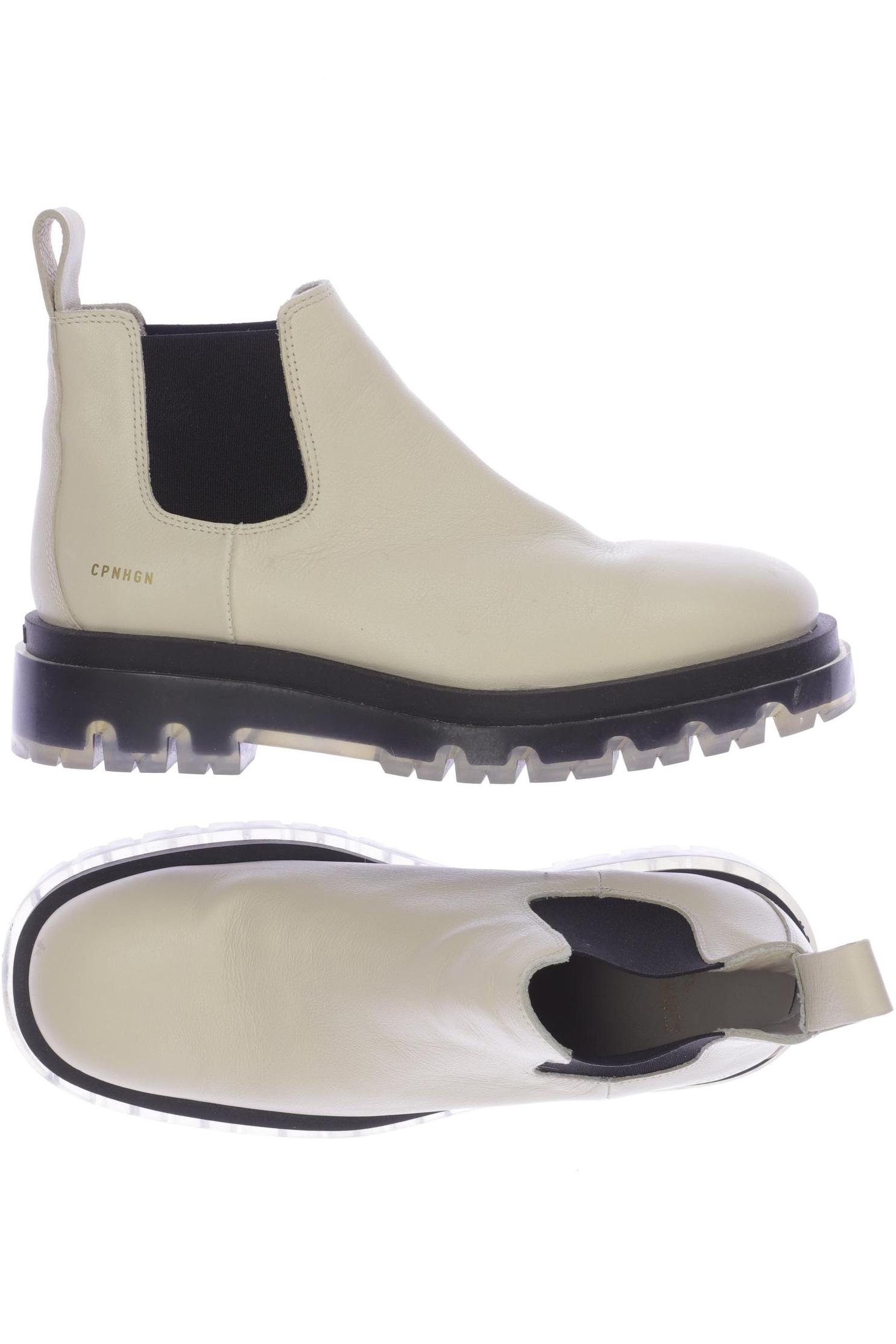 

Copenhagen Studios Damen Stiefelette, cremeweiß, Gr. 40