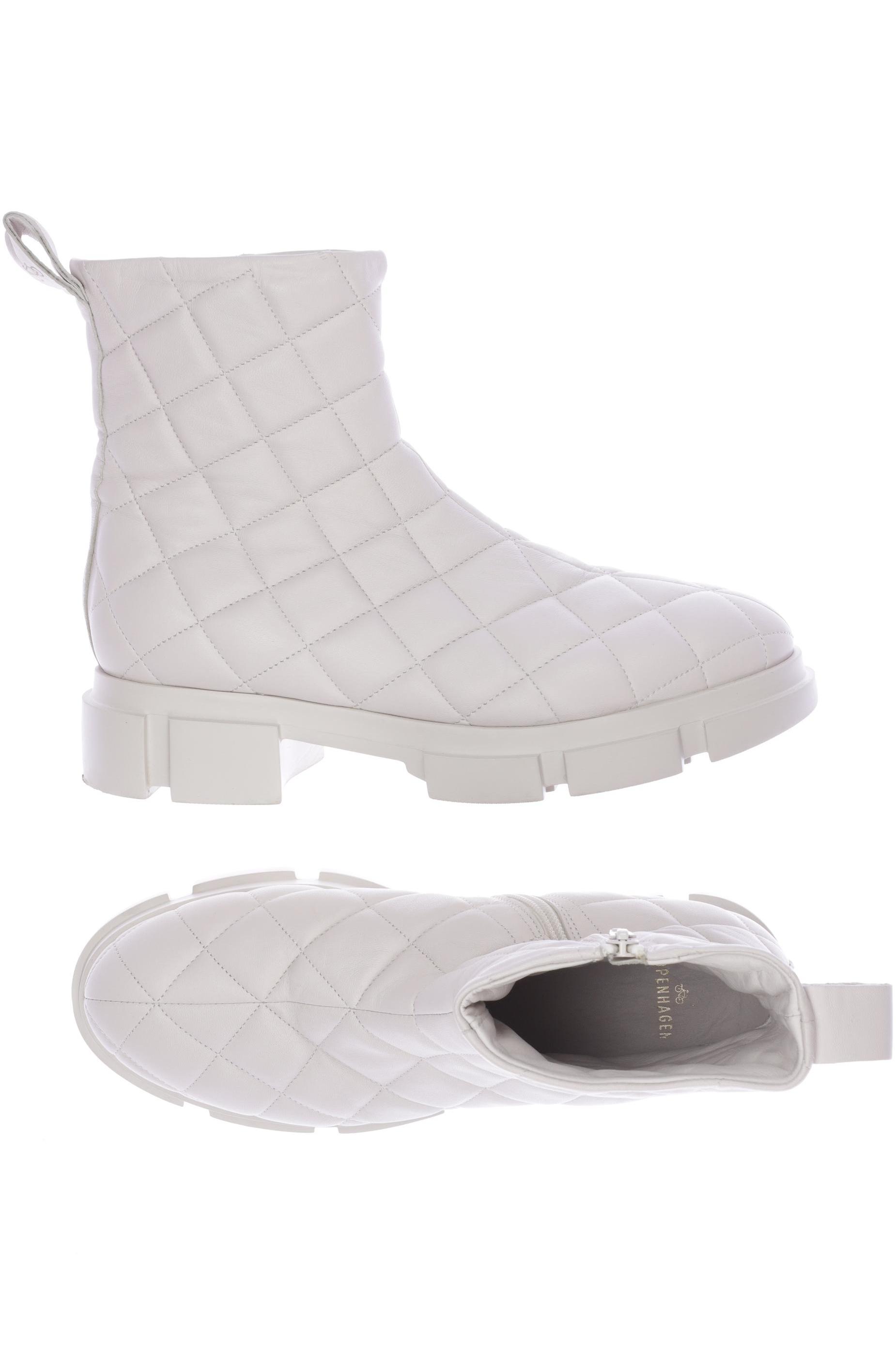 

Copenhagen Studios Damen Stiefelette, cremeweiß, Gr. 41