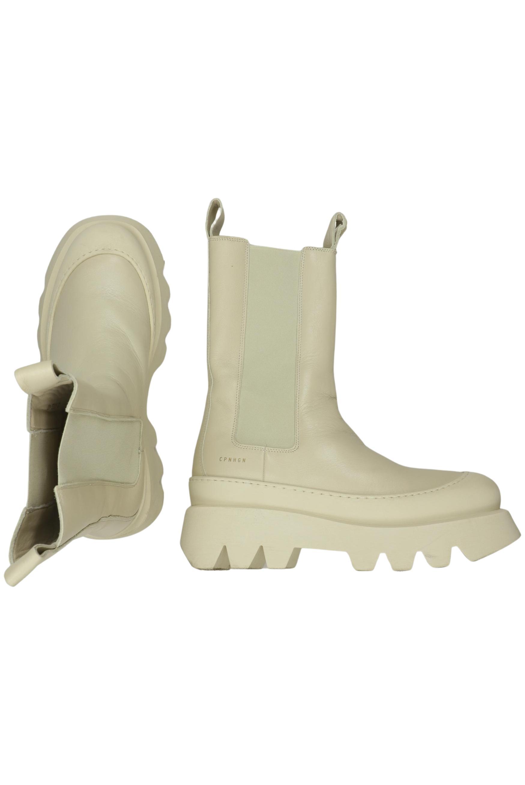 

Copenhagen Studios Damen Stiefel, cremeweiß, Gr. 40