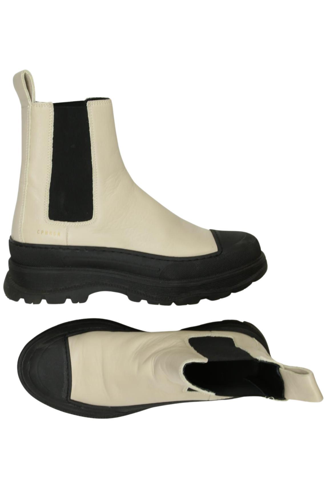 

Copenhagen Studios Damen Stiefelette, cremeweiß, Gr. 36