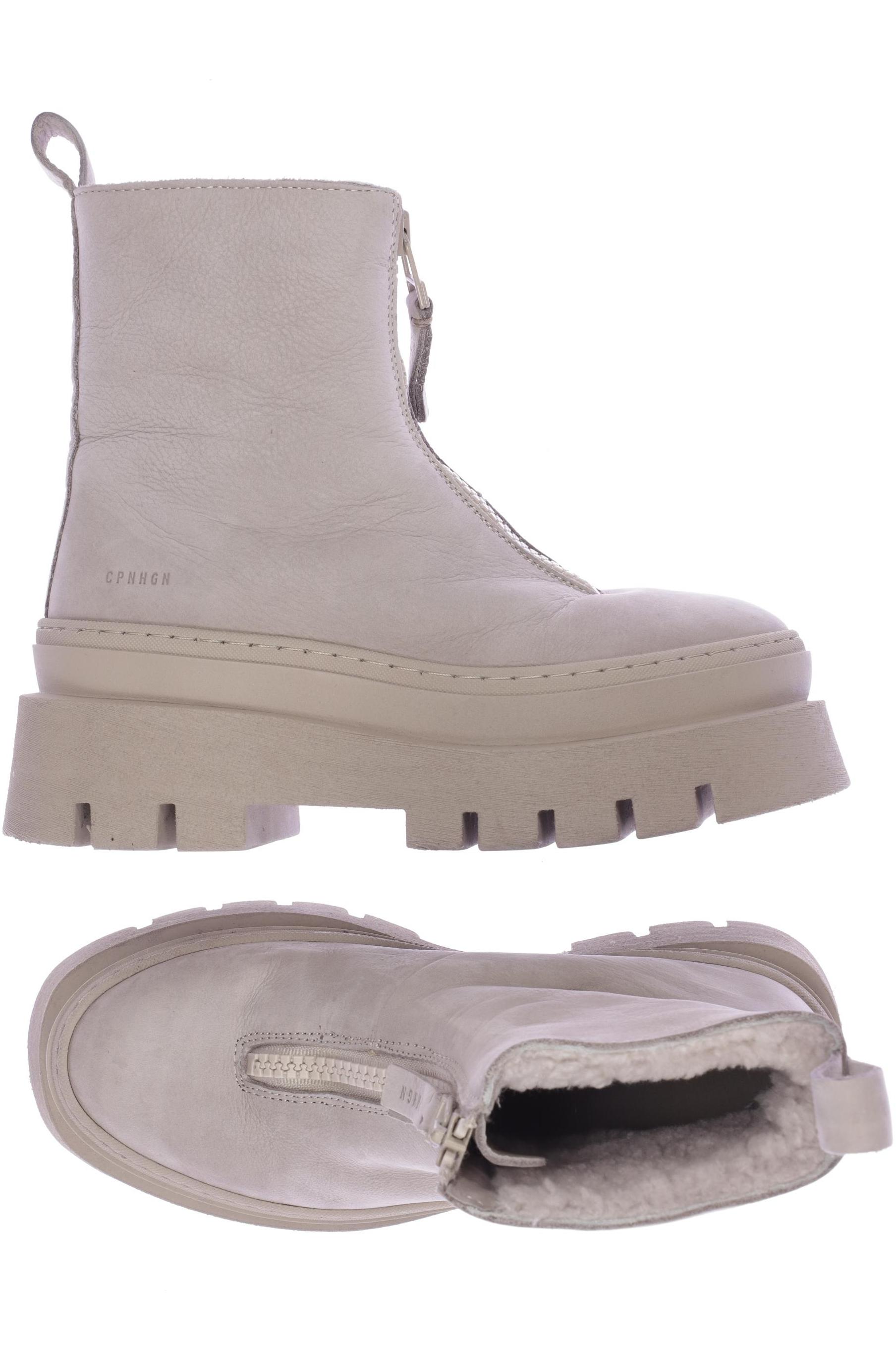 

Copenhagen Studios Damen Stiefelette, beige, Gr. 38