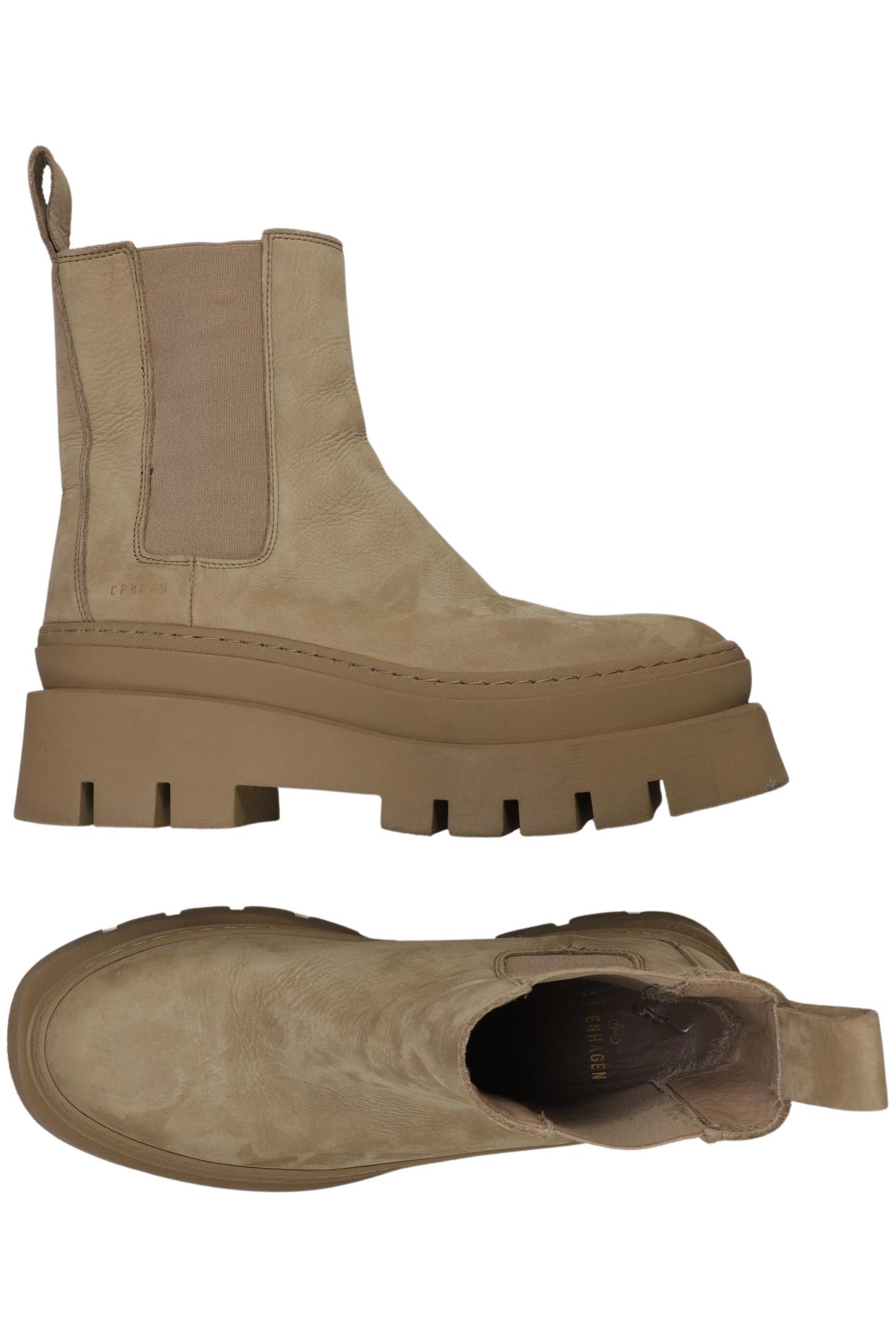 

Copenhagen Studios Damen Stiefelette, beige, Gr. 40