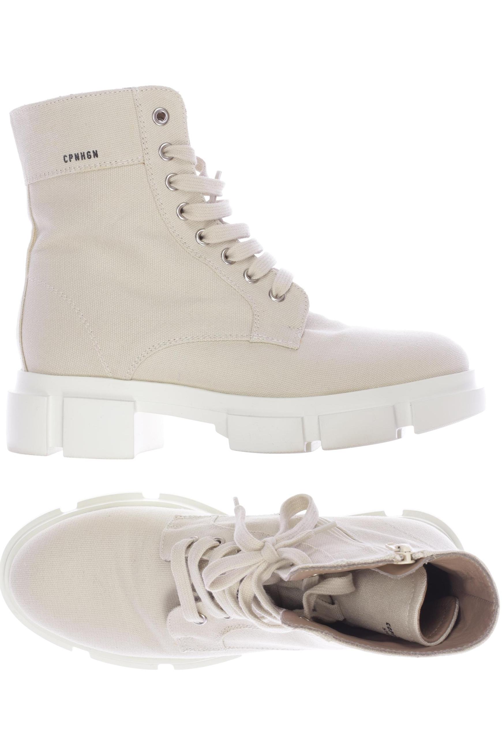 

Copenhagen Studios Damen Stiefel, cremeweiß, Gr. 38