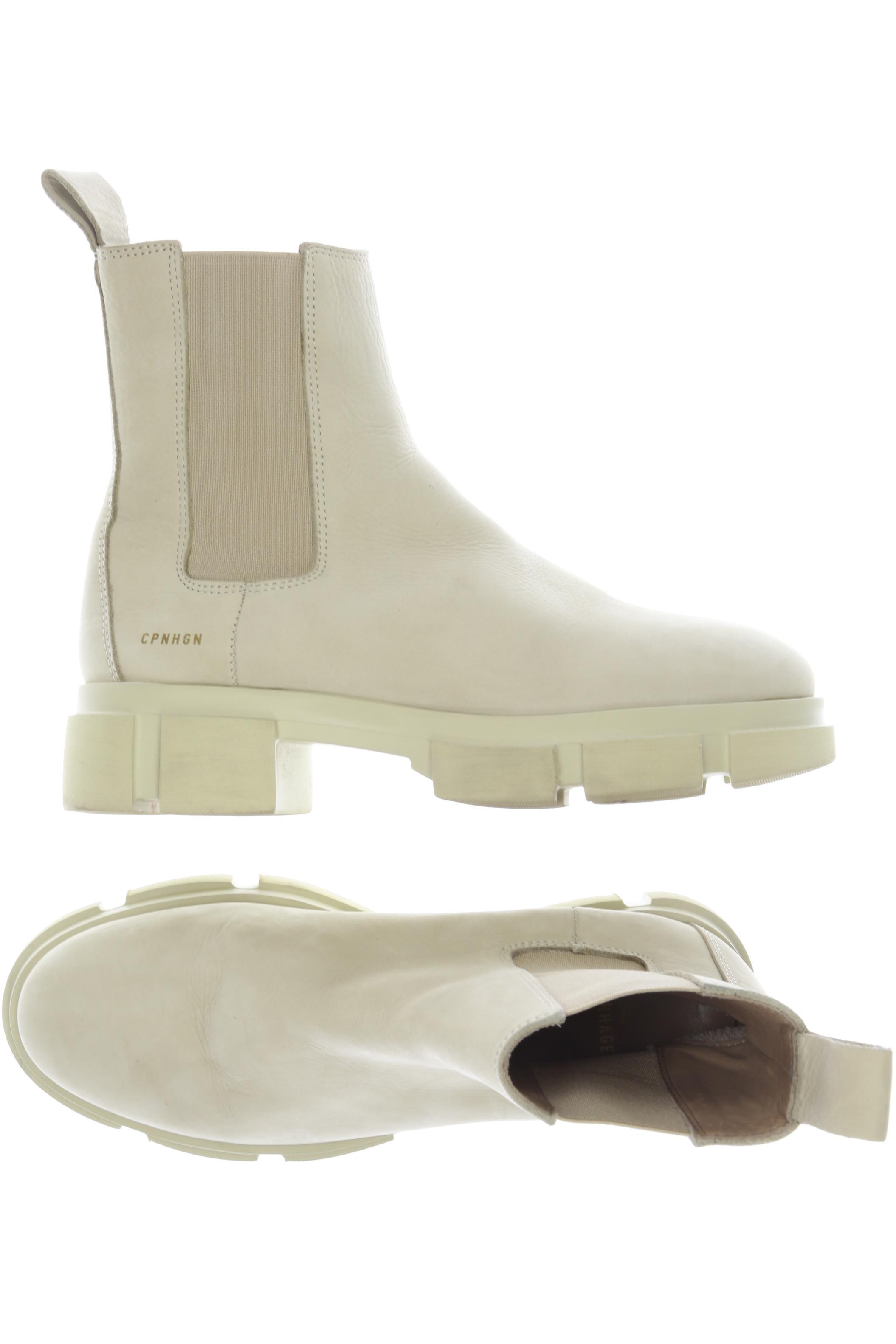 

Copenhagen Studios Damen Stiefelette, cremeweiß, Gr. 38