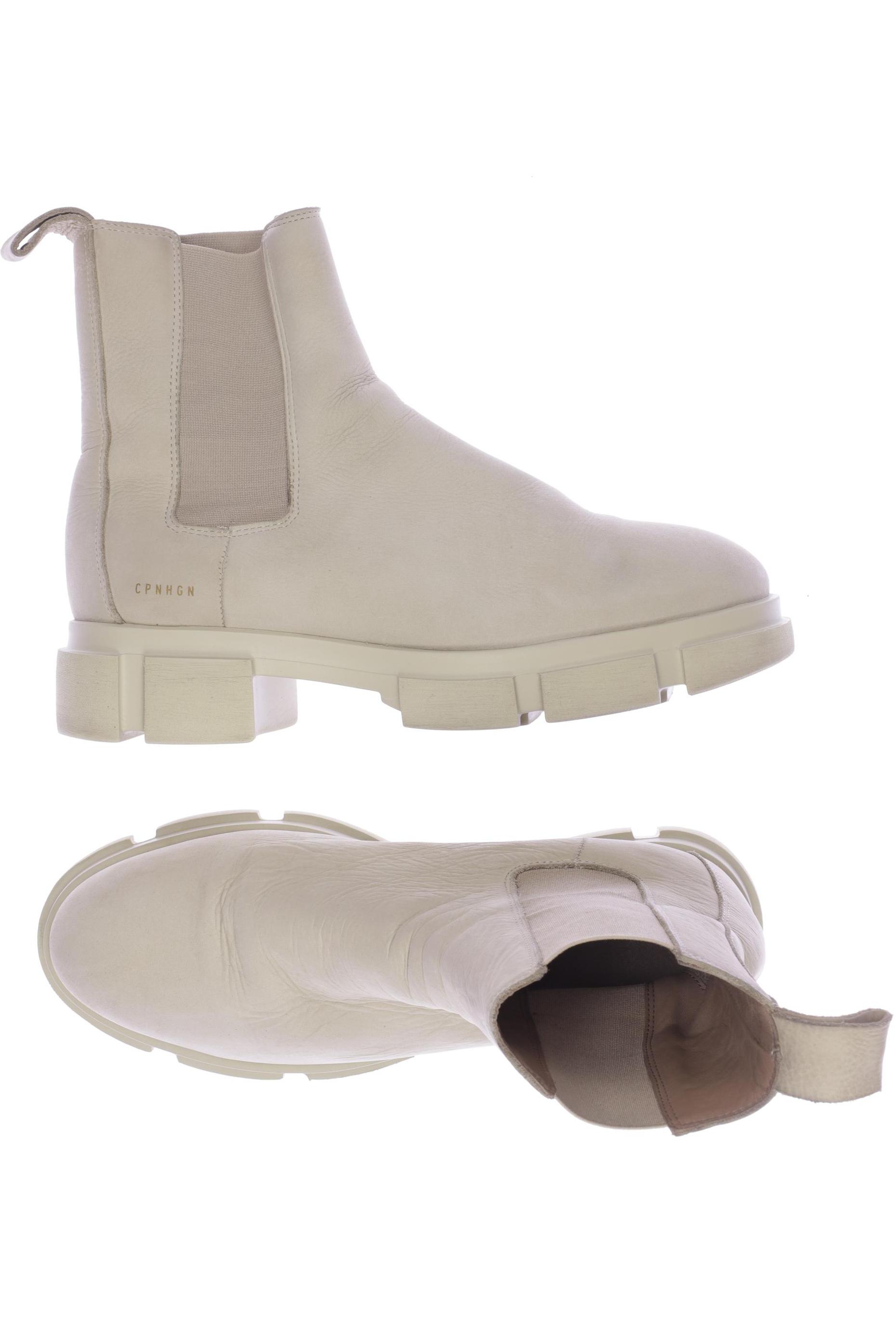 

Copenhagen Studios Damen Stiefelette, cremeweiß, Gr. 40