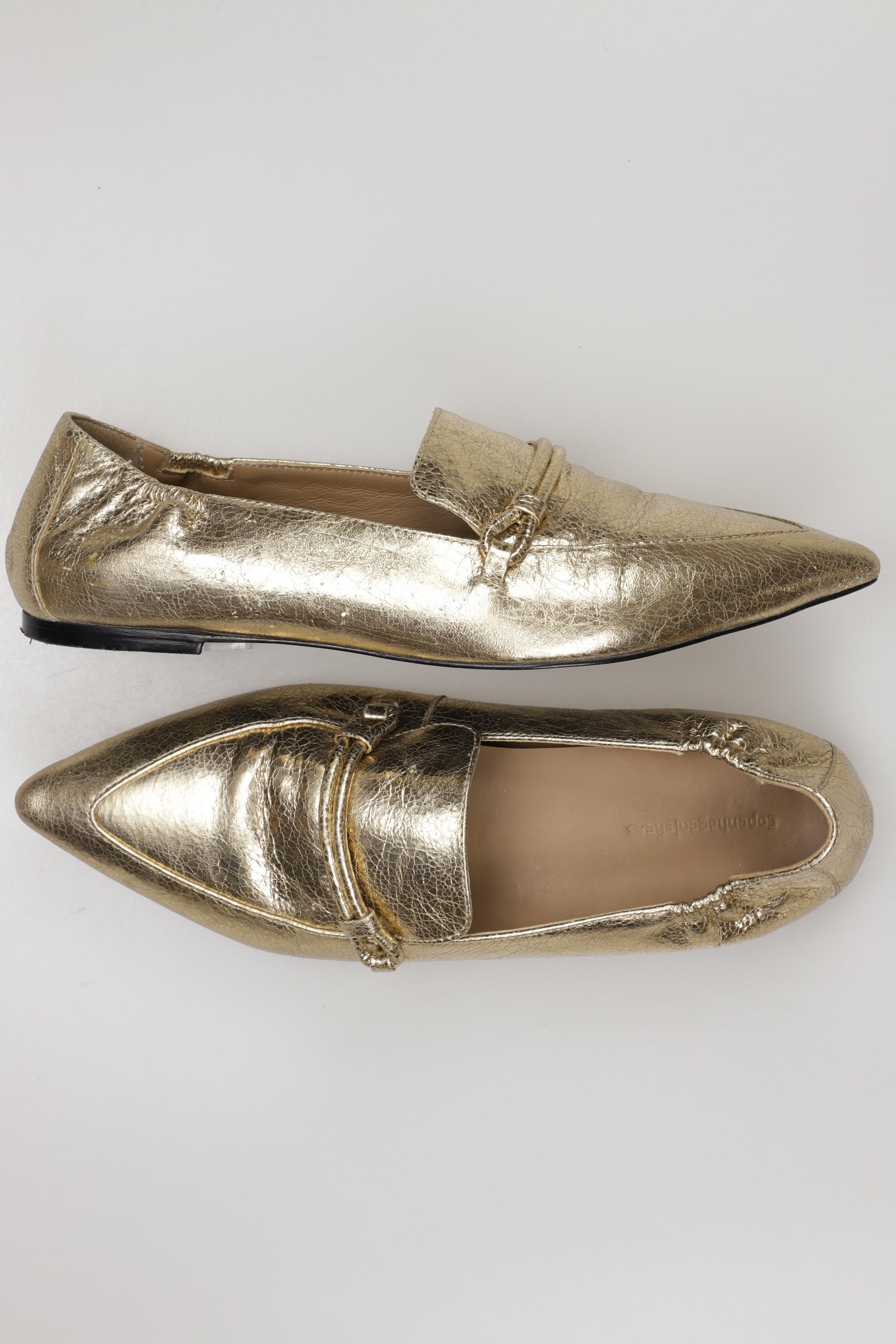 

Copenhagen Studios Damen Halbschuh, gold, Gr. 41
