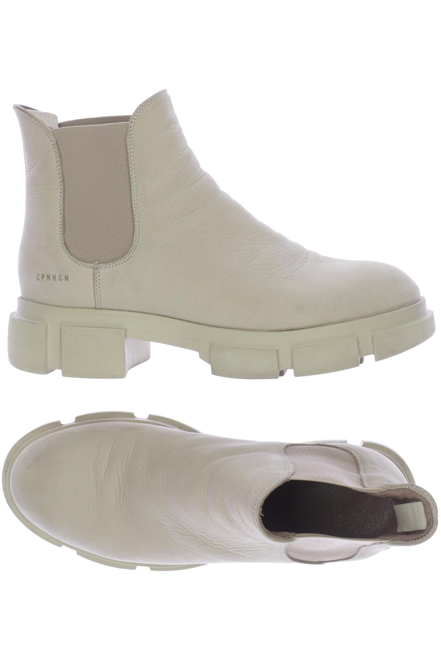 

Copenhagen Studios Damen Stiefelette, cremeweiß, Gr. 39