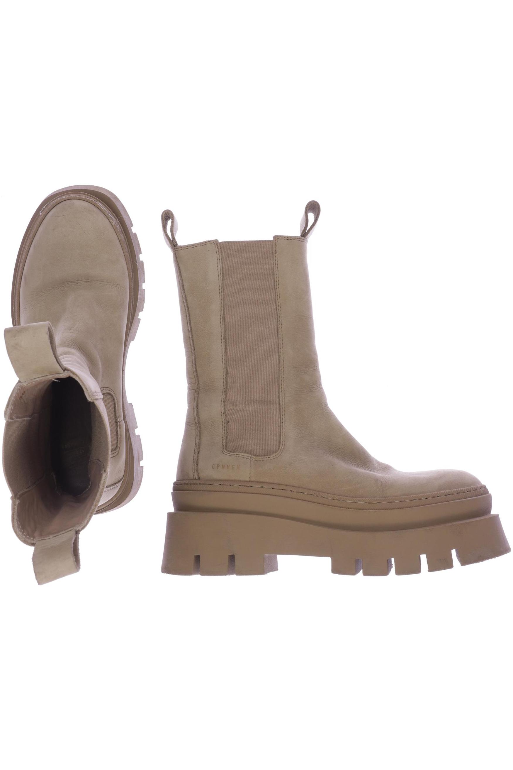 

Copenhagen Studios Damen Stiefelette, beige, Gr. 38