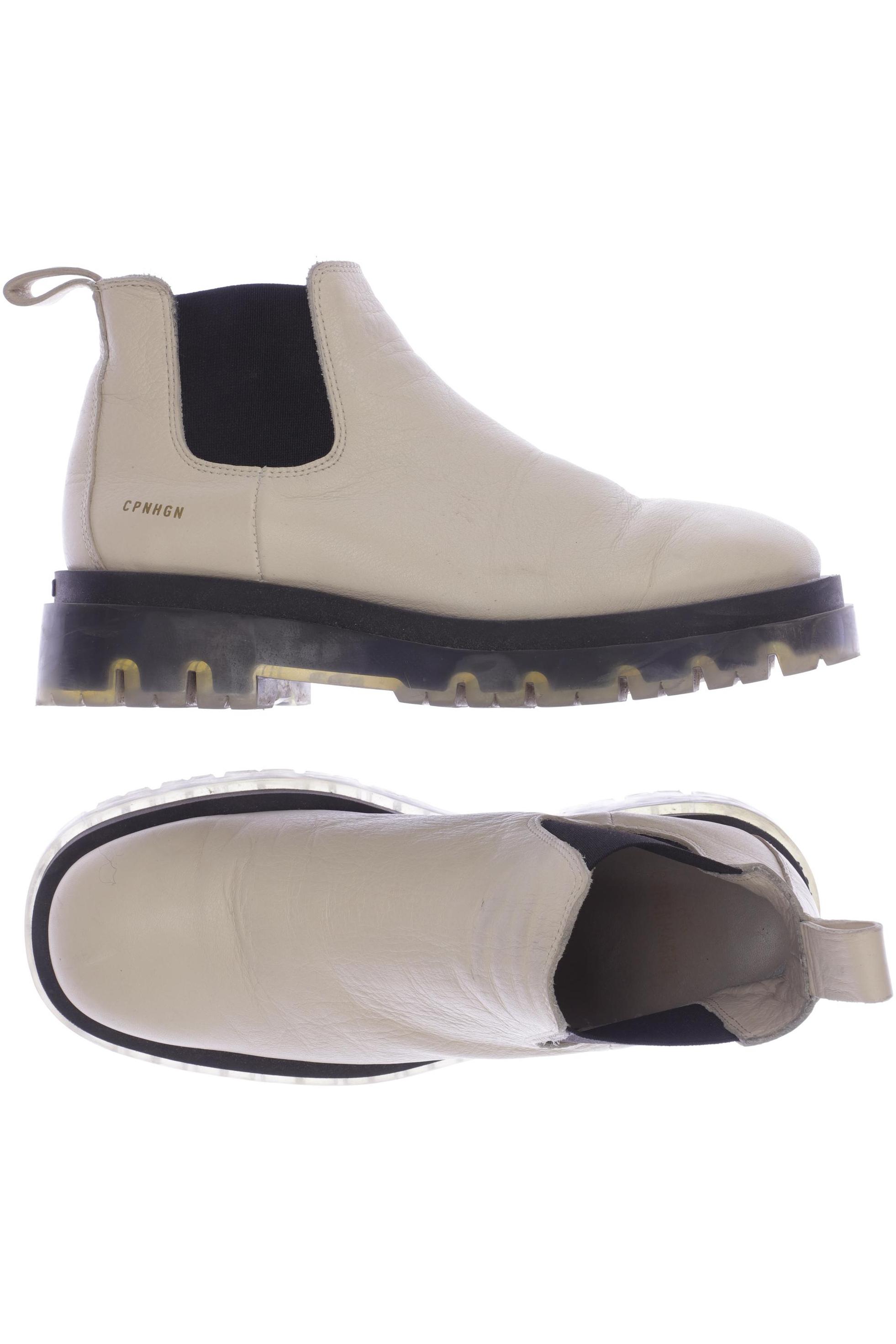

Copenhagen Studios Damen Stiefelette, cremeweiß, Gr. 38