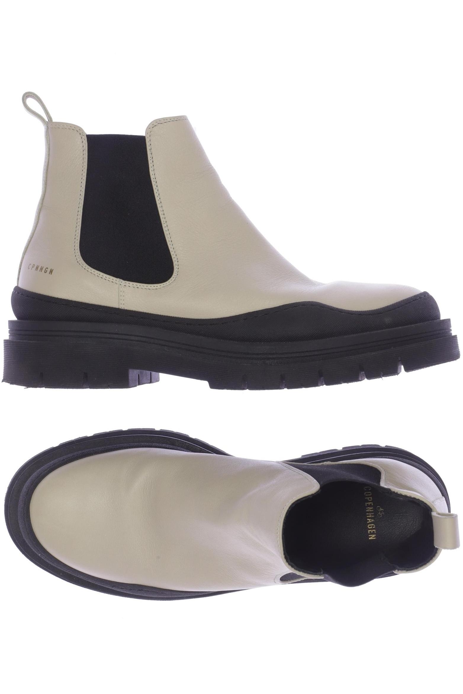 

Copenhagen Studios Damen Stiefelette, cremeweiß, Gr. 40