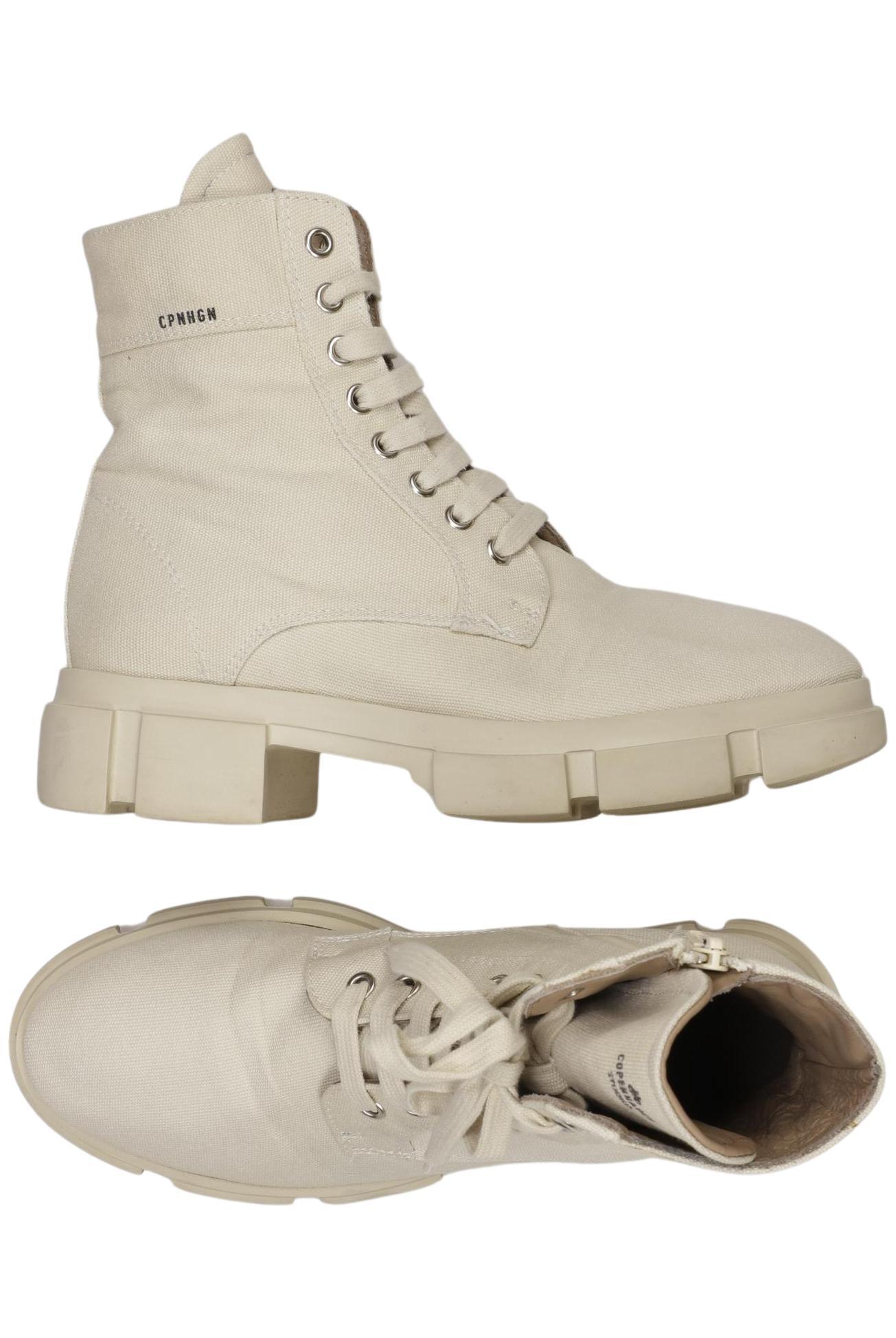 

Copenhagen Studios Damen Stiefelette, cremeweiß, Gr. 39