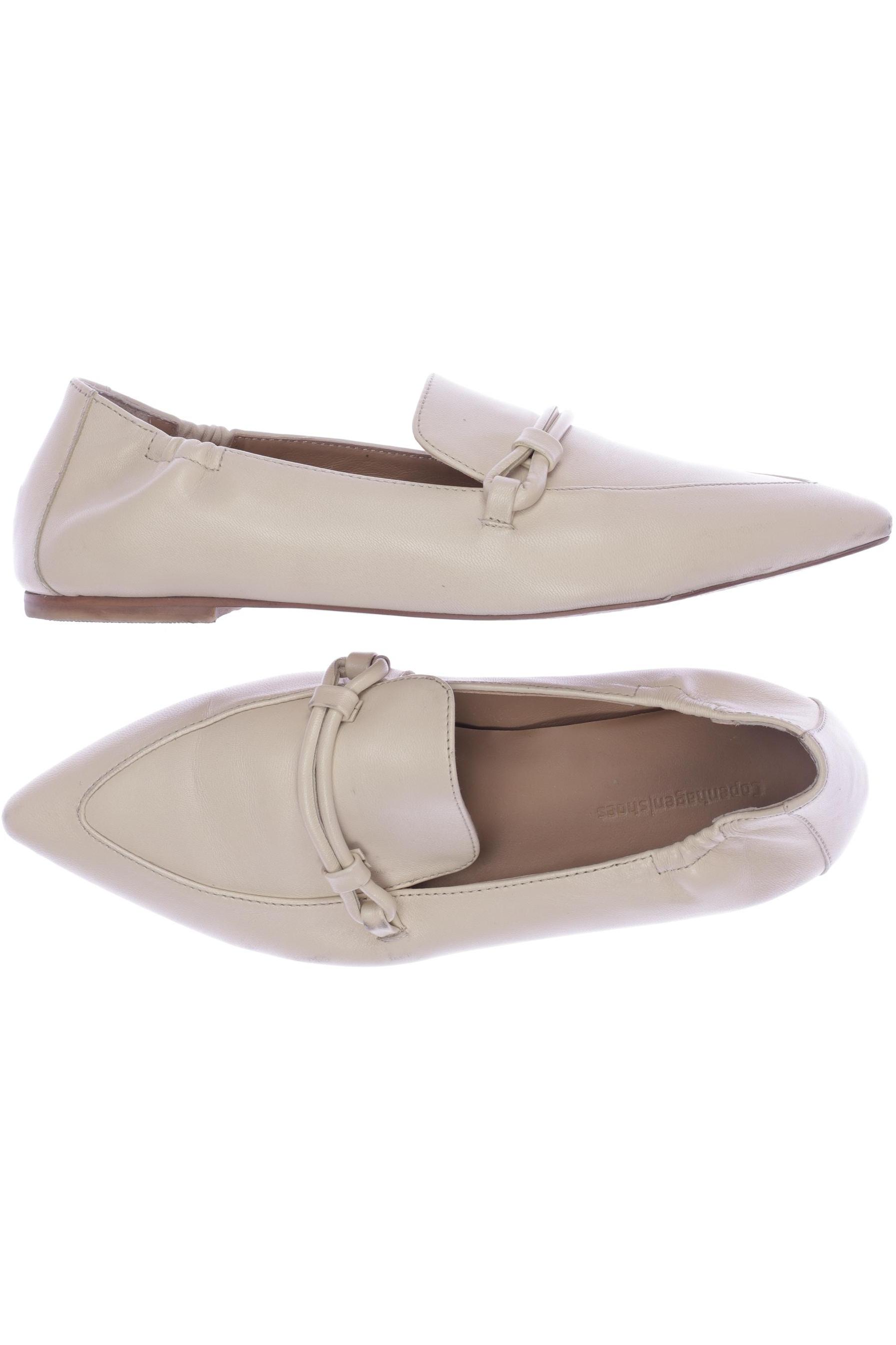 

Copenhagen Studios Damen Halbschuh, cremeweiß, Gr. 37
