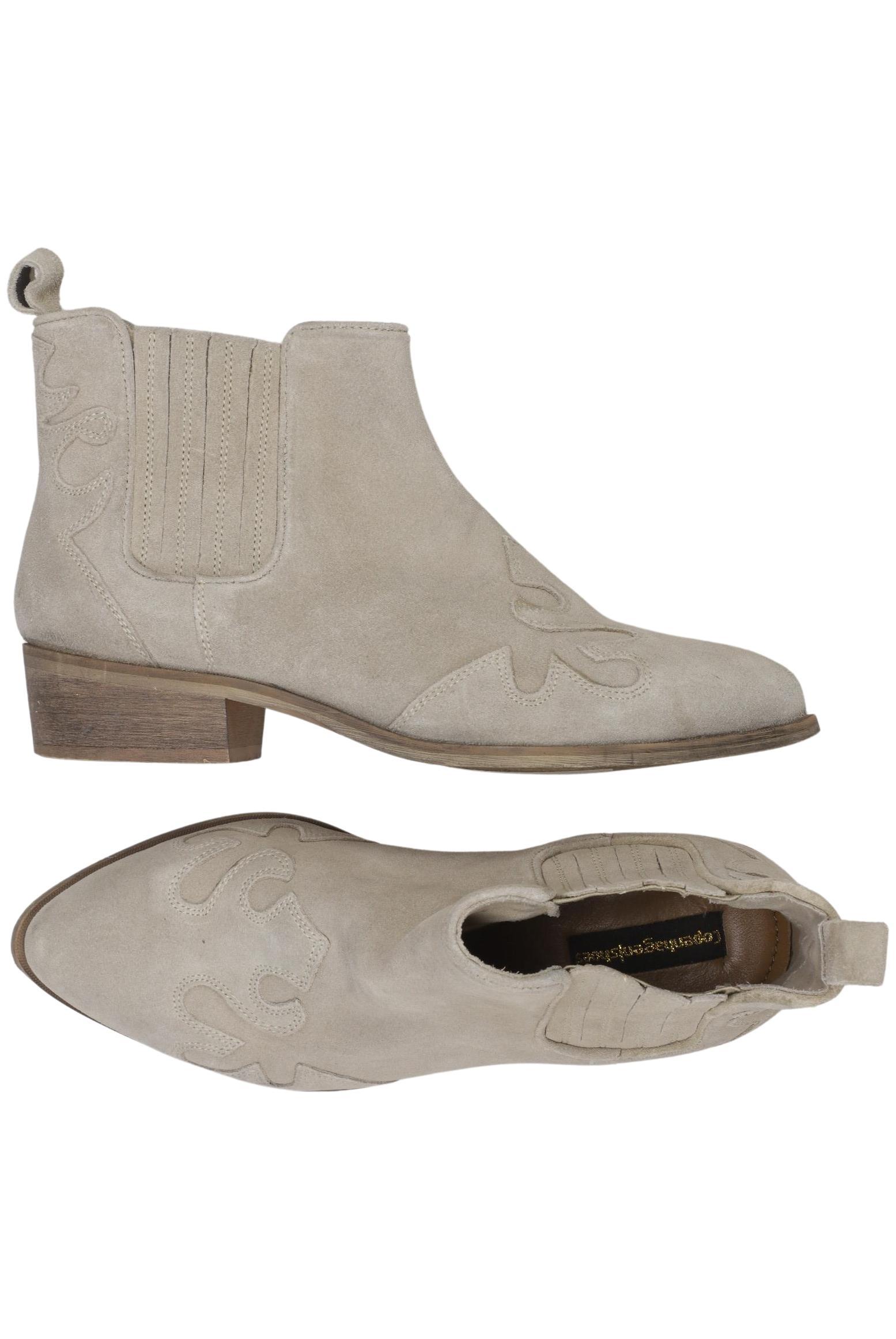 

Copenhagen Studios Damen Stiefelette, beige, Gr. 38