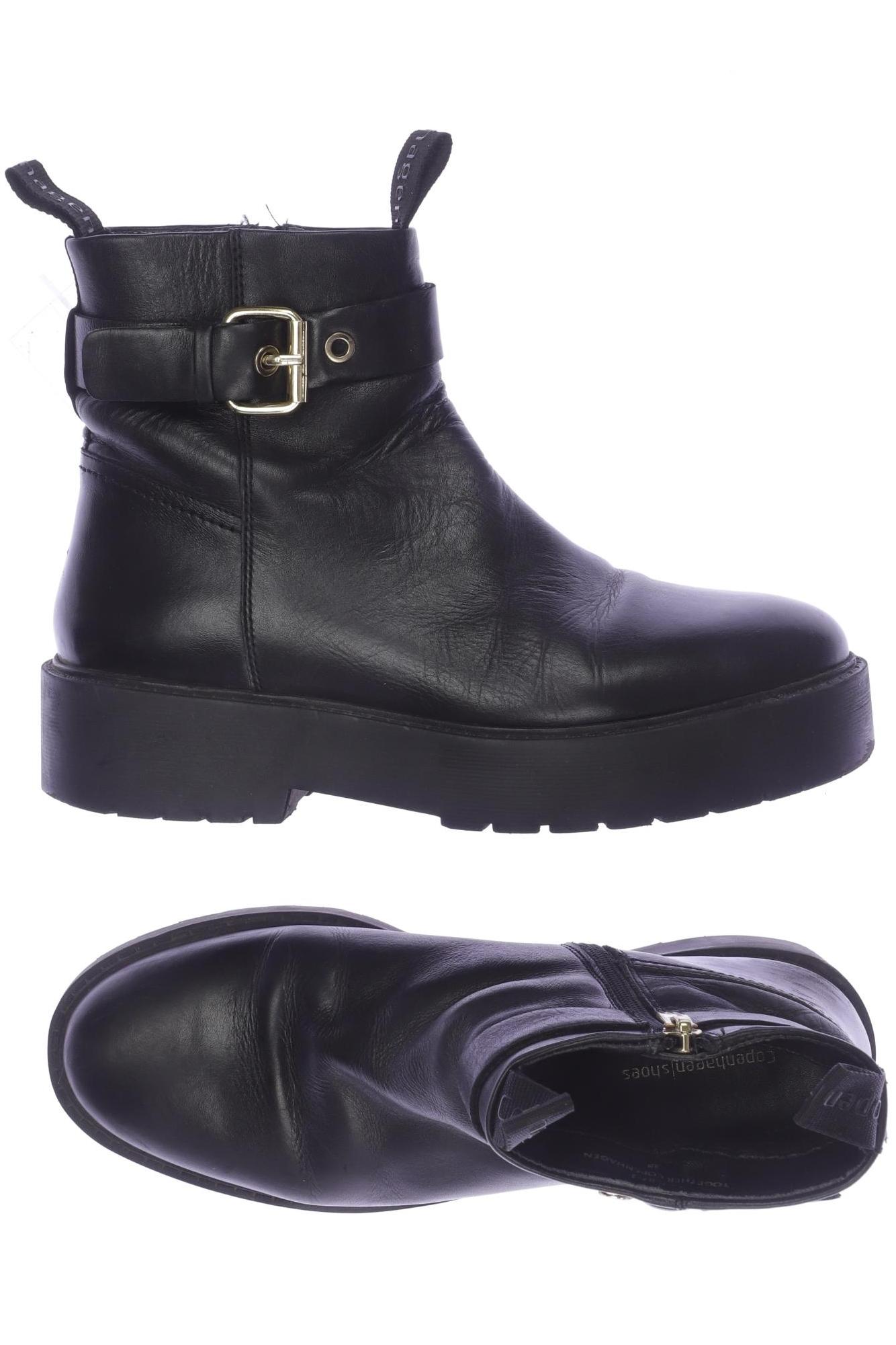 

Copenhagen Studios Damen Stiefelette, schwarz, Gr. 38