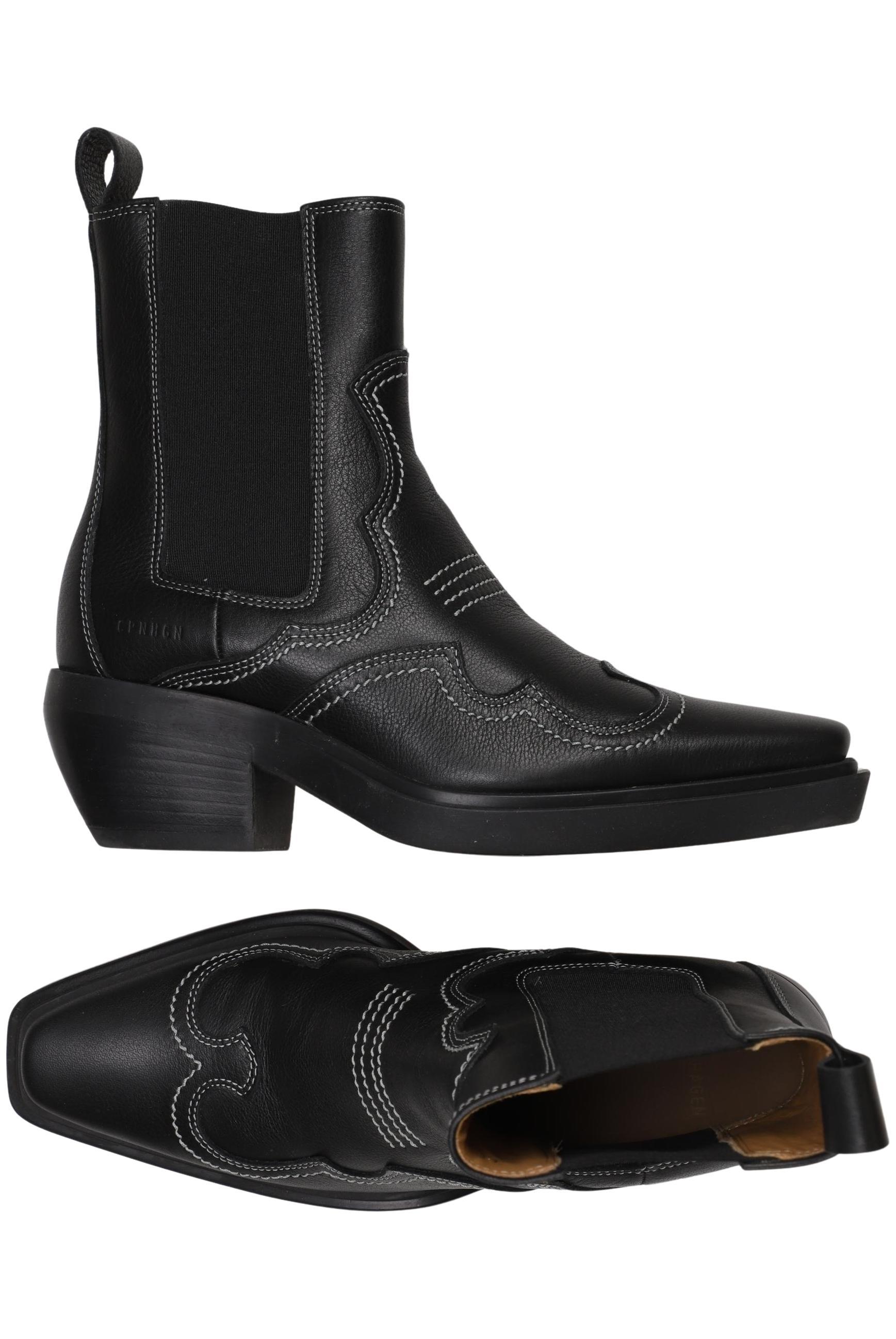 

Copenhagen Studios Damen Stiefelette, schwarz, Gr. 38