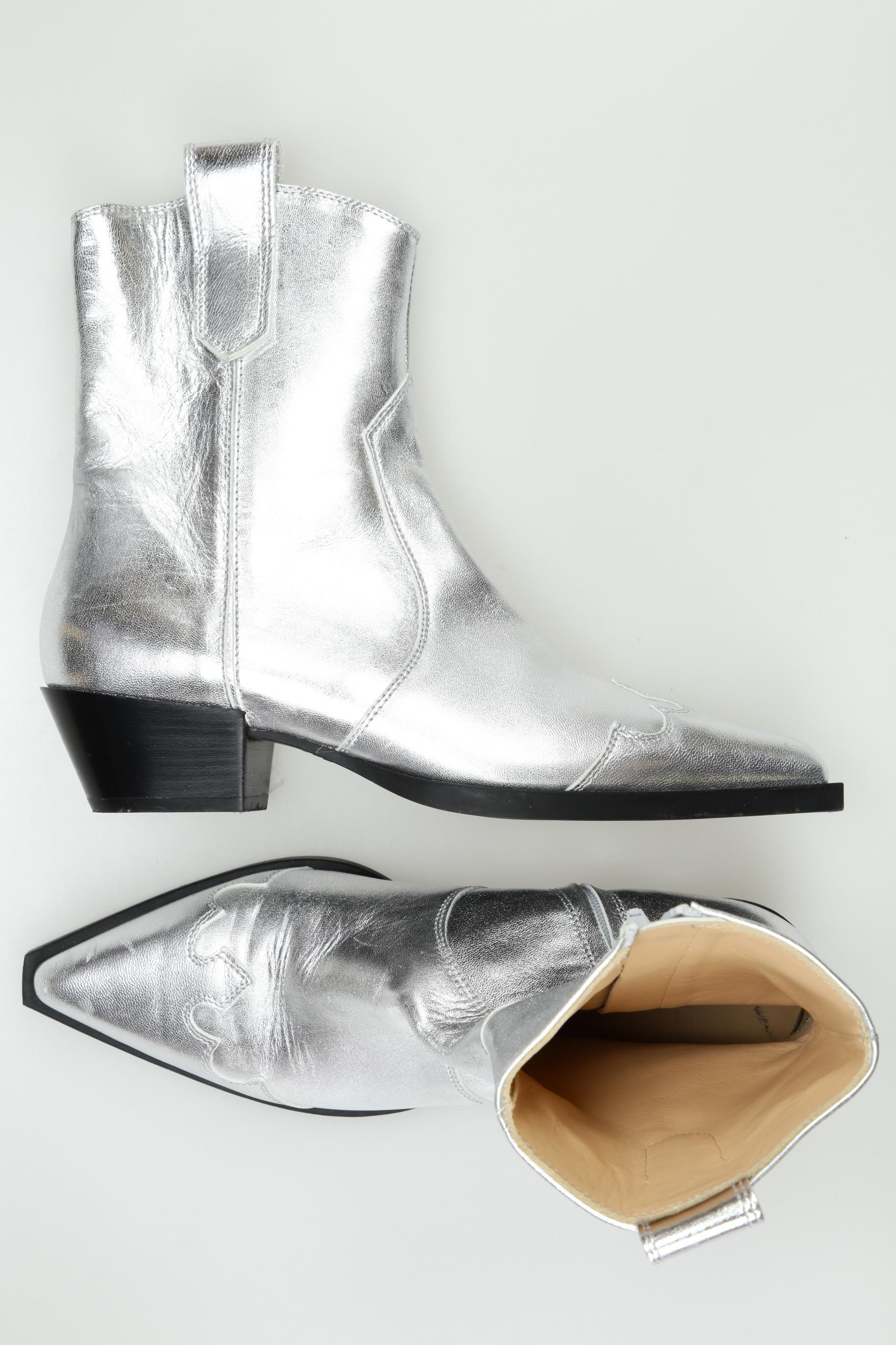 

Copenhagen Studios Damen Stiefelette, silber, Gr. 39