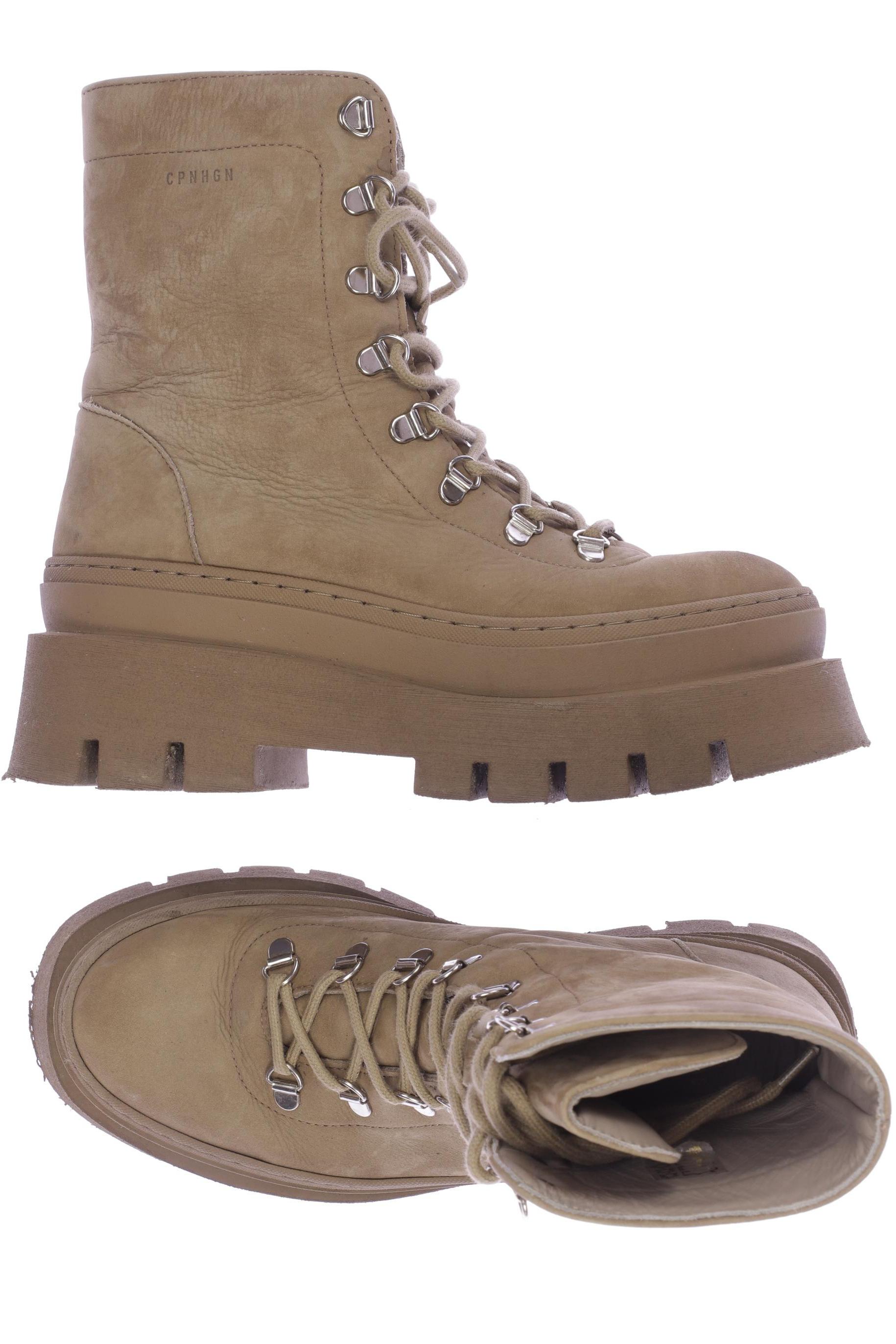 

Copenhagen Studios Damen Stiefelette, beige, Gr. 38