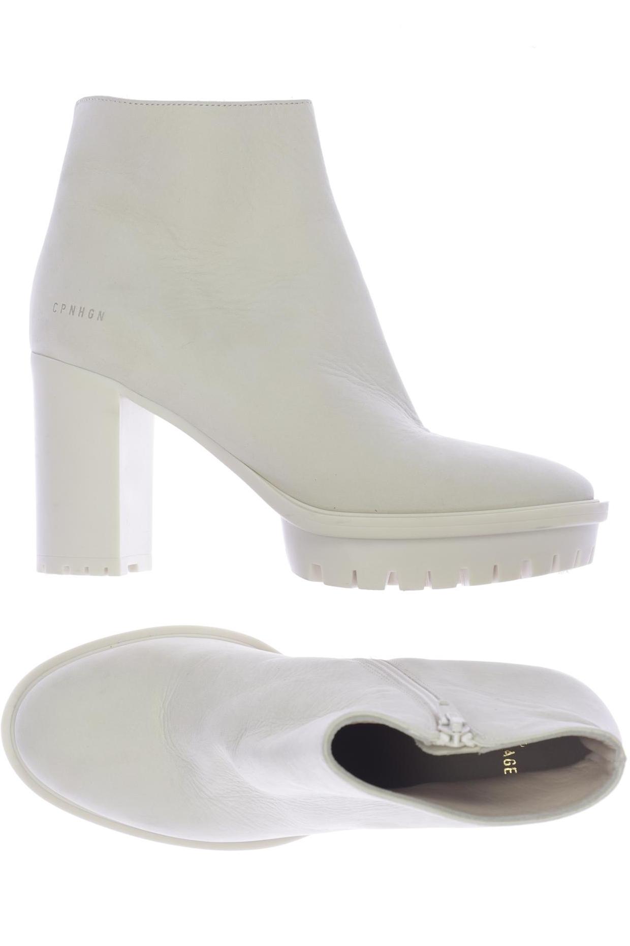 

COPENHAGEN STUDIOS Damen Stiefelette, cremeweiß