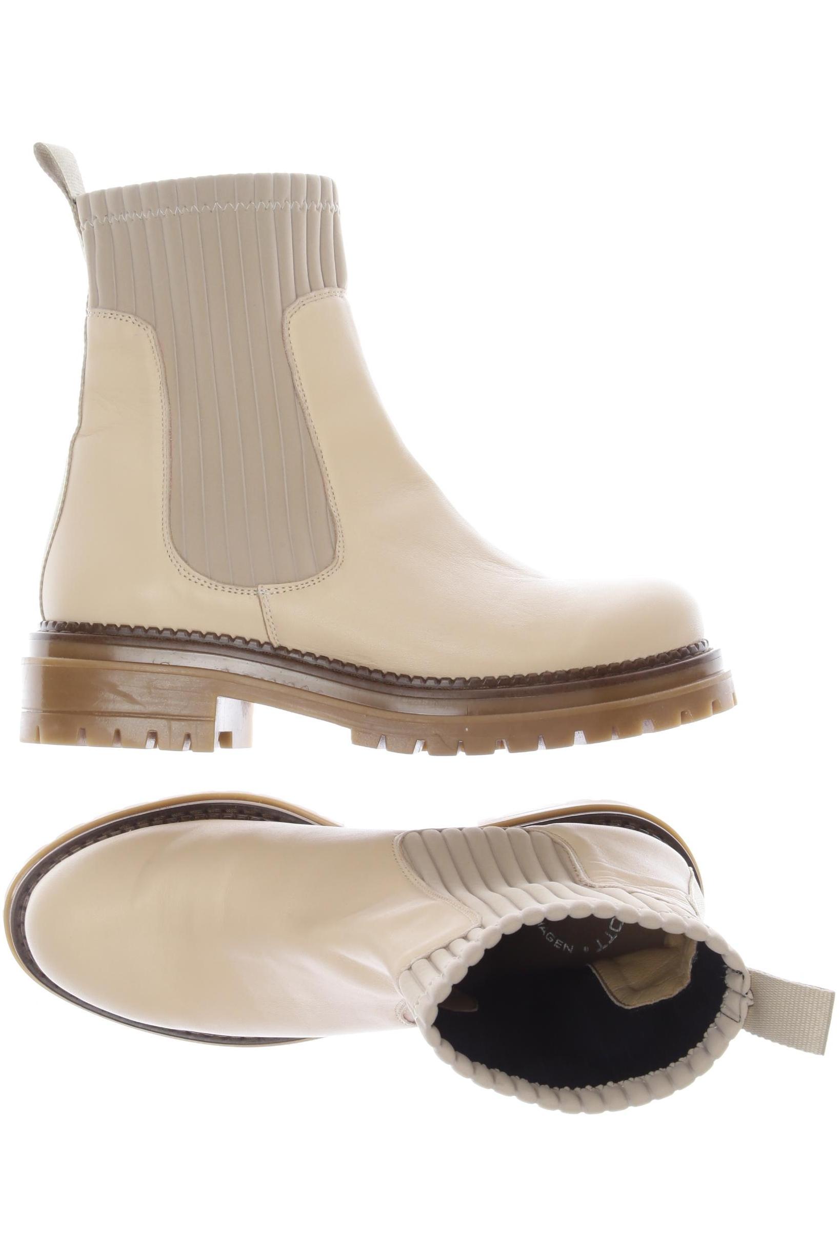 Thumbnail - Copenhagen Studios Damen Stiefelette, beige, Gr. 39