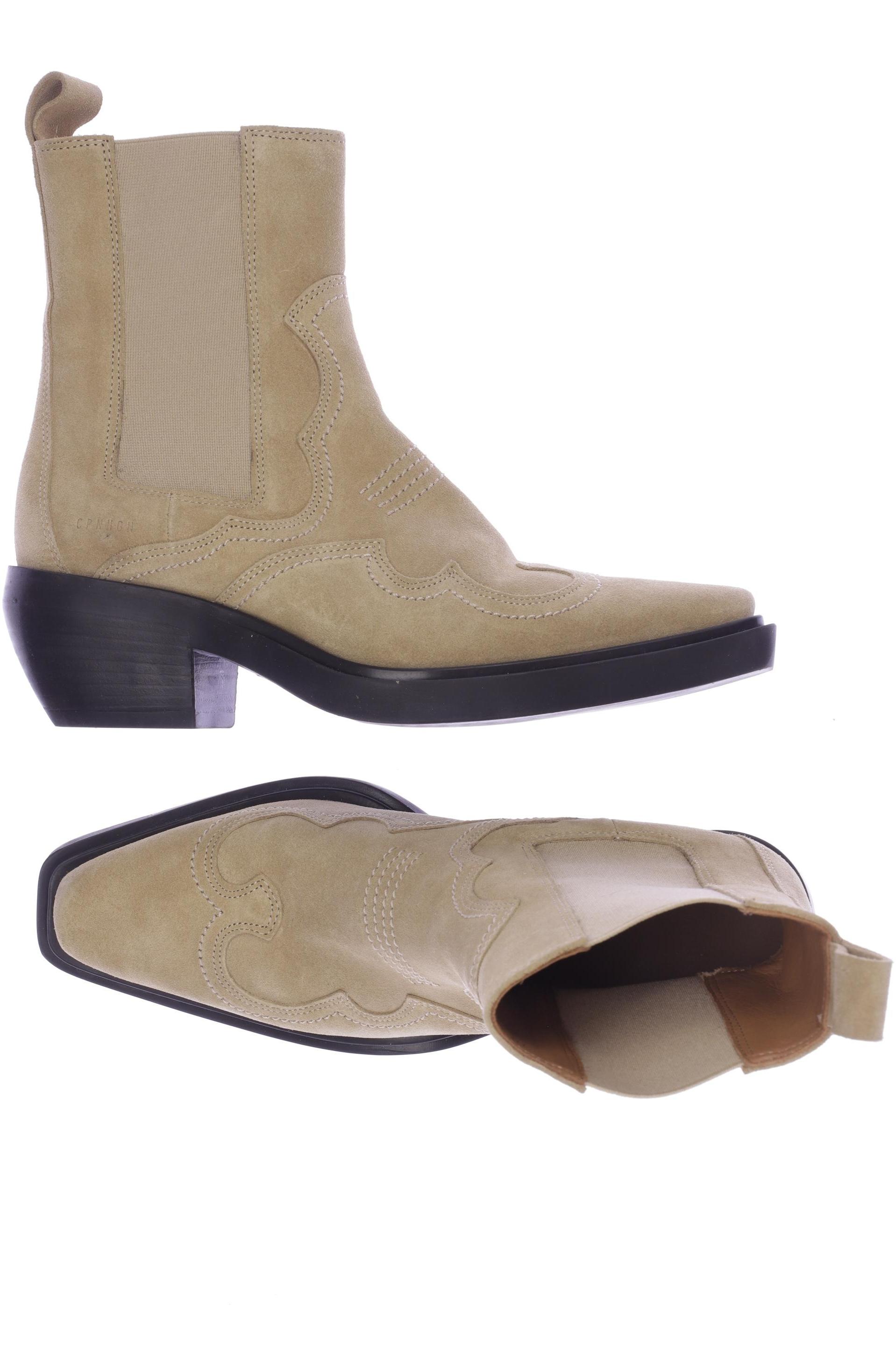 

Copenhagen Studios Damen Stiefelette, beige, Gr. 40