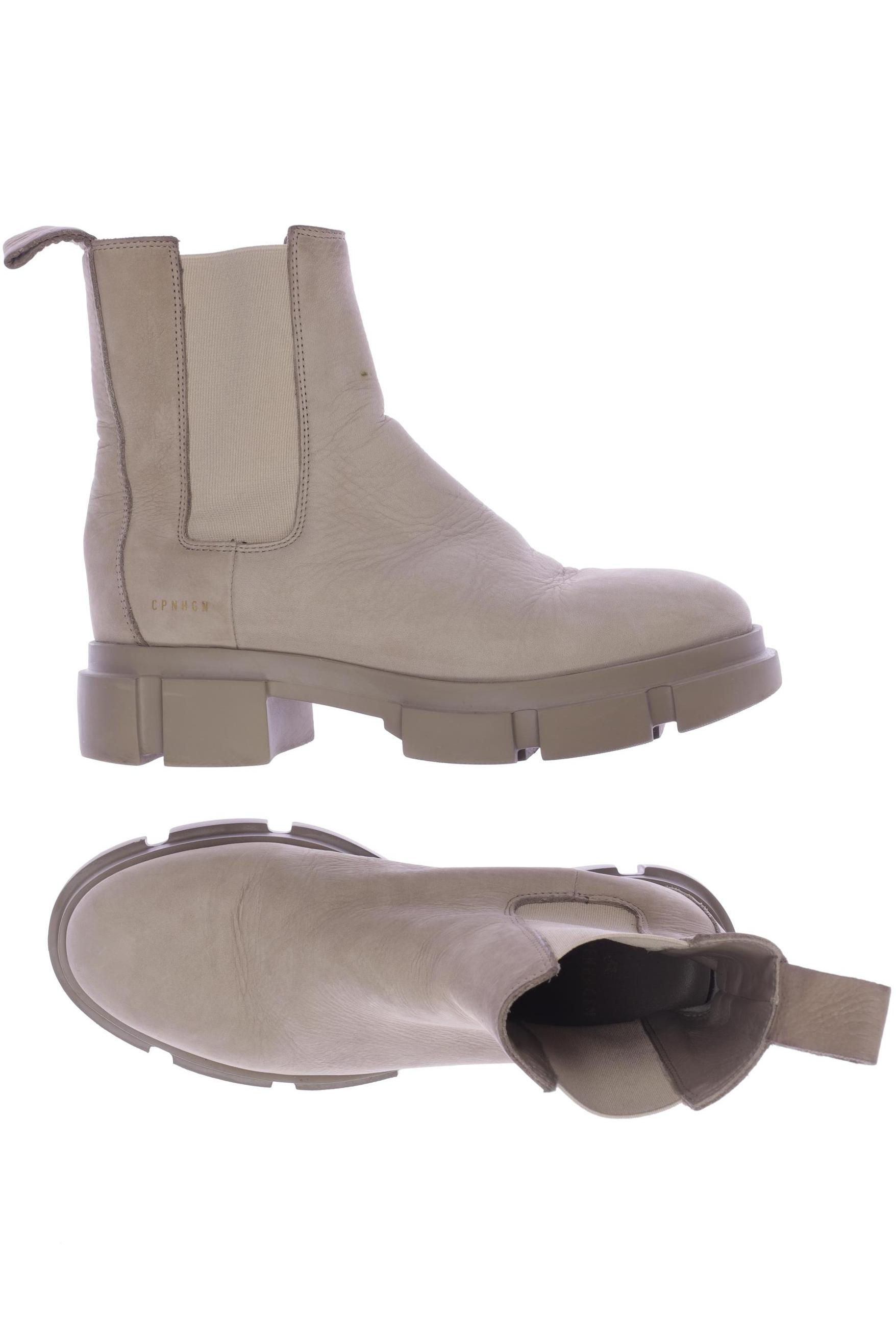 

Copenhagen Studios Damen Stiefelette, cremeweiß, Gr. 38