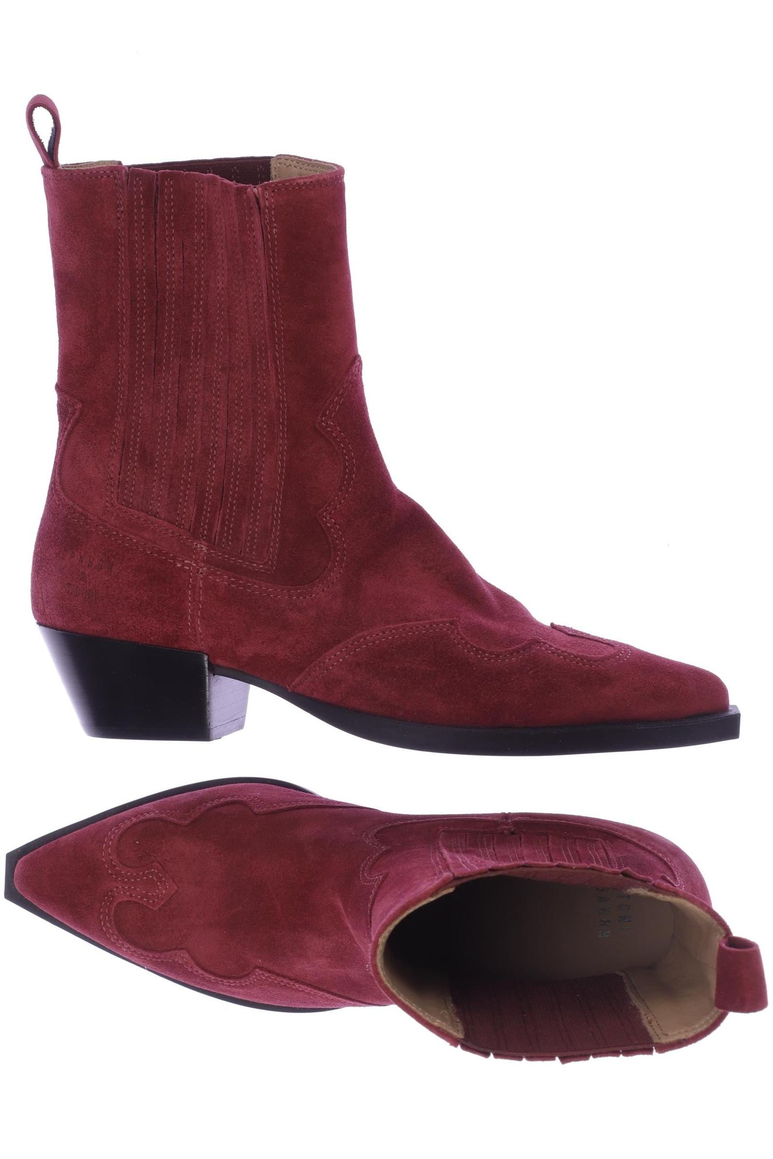 

Copenhagen Studios Damen Stiefelette, rot, Gr. 38