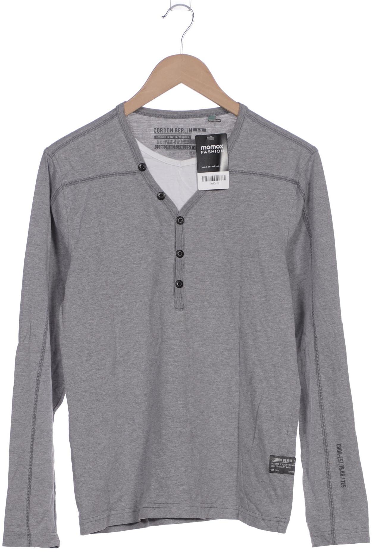 

Cordon Herren Langarmshirt, grau, Gr. 46