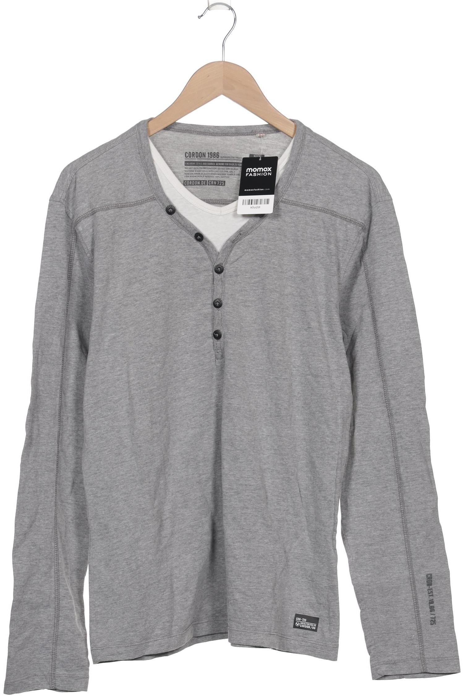 

Cordon Herren Langarmshirt, grau, Gr. 52