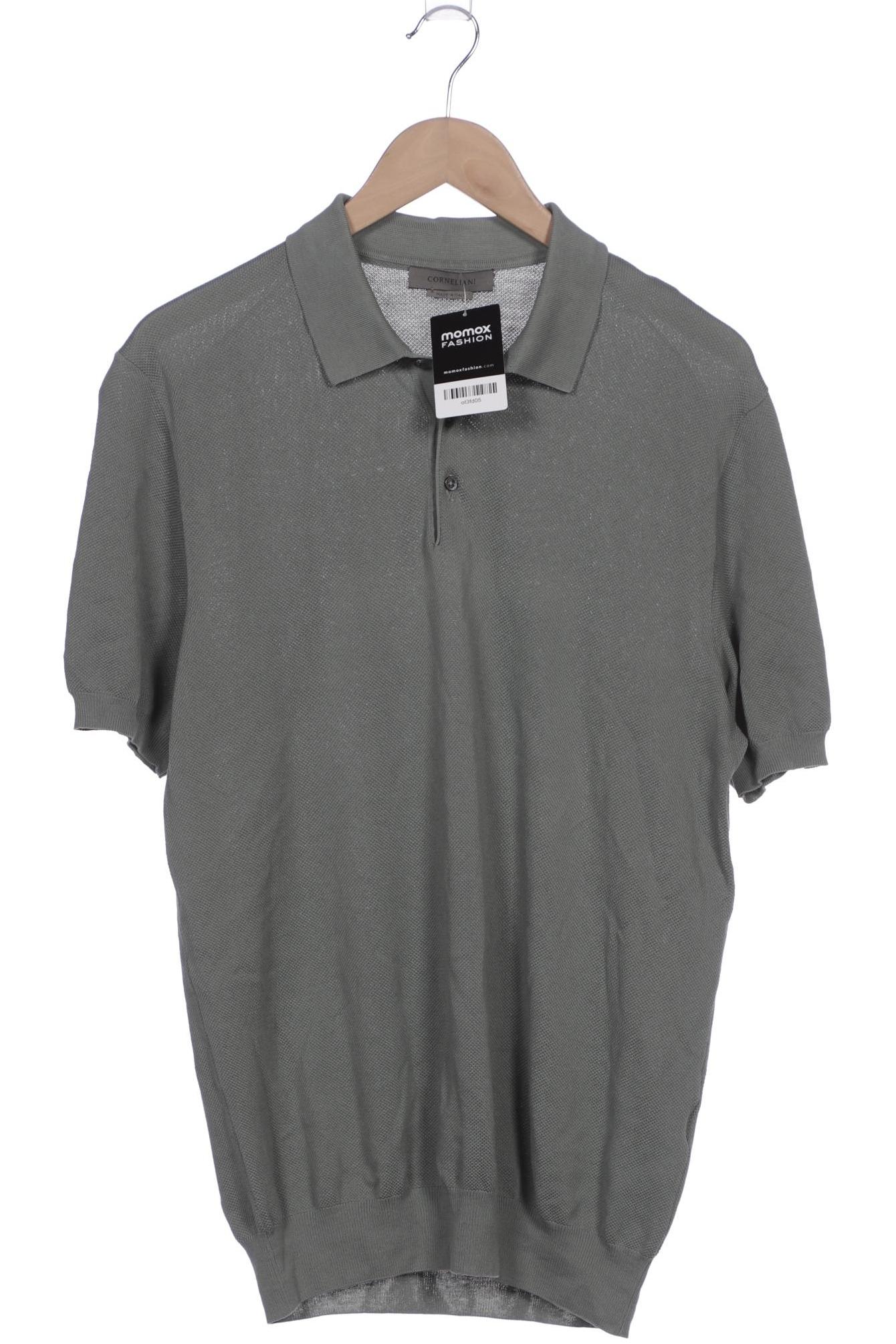 

Corneliani Herren Poloshirt, grau, Gr. 52