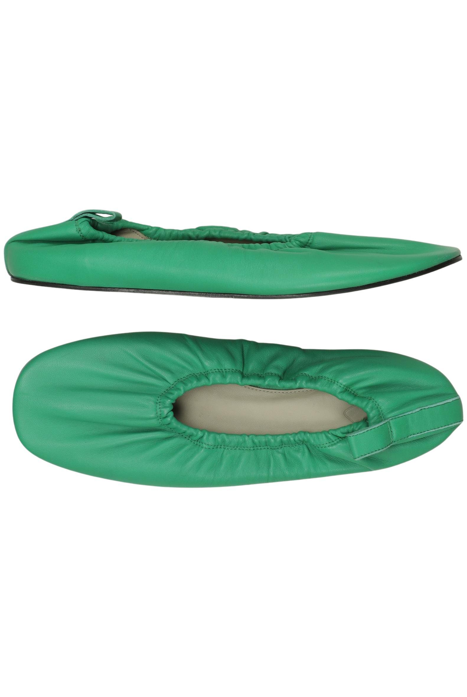 

COS Damen Ballerinas, grün, Gr. 40