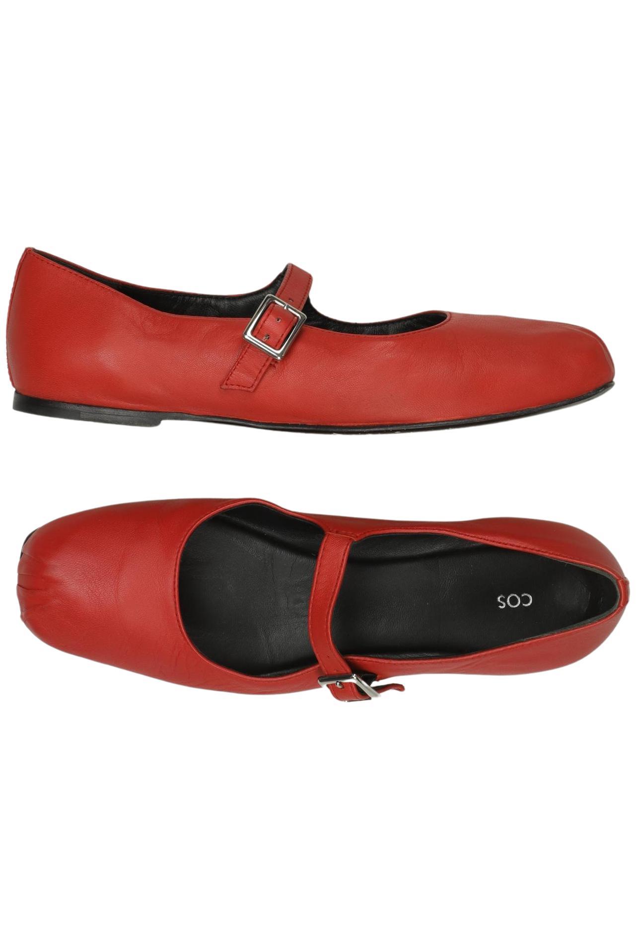 

COS Damen Ballerinas, rot, Gr. 37
