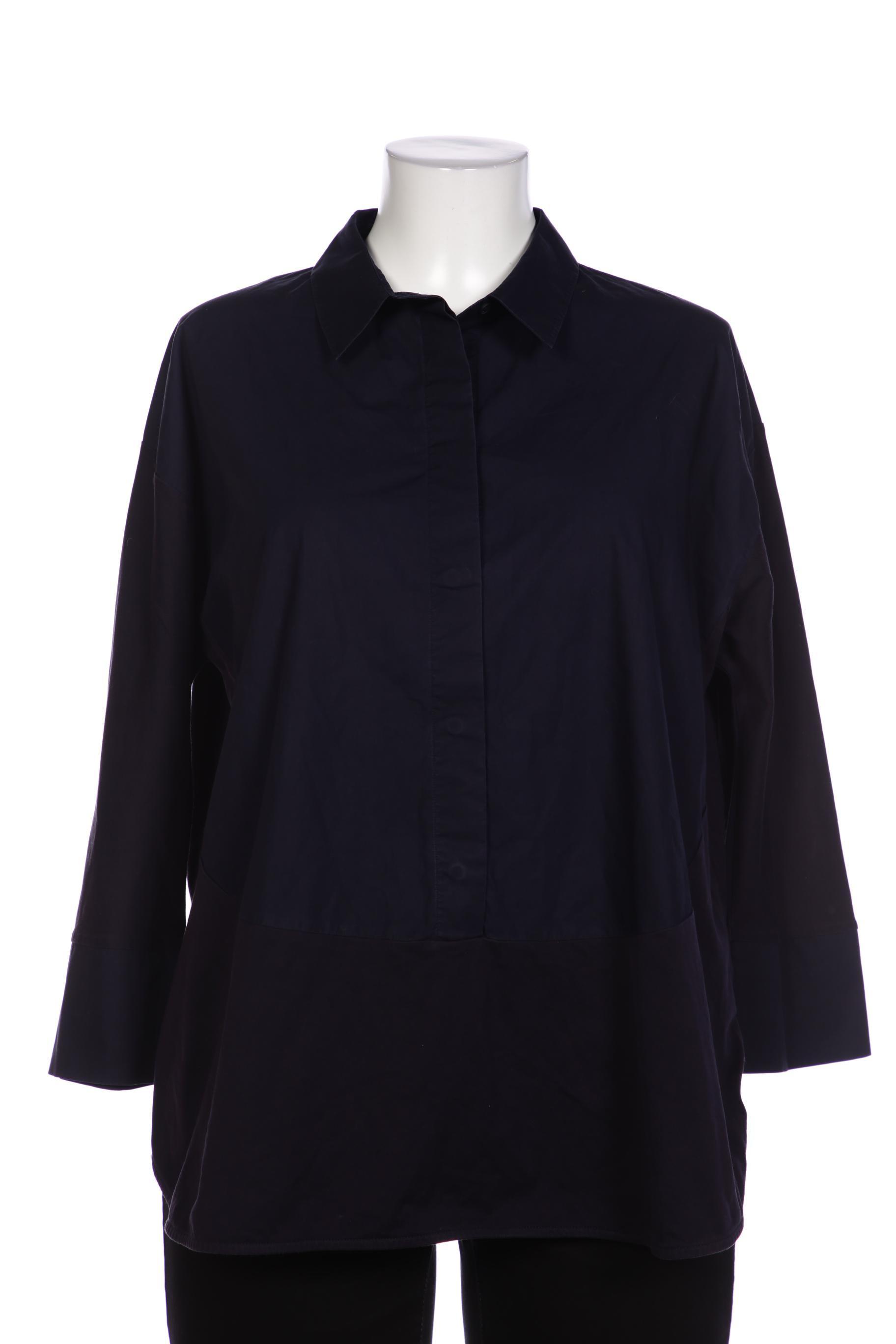 

COS Damen Bluse, marineblau, Gr. 42