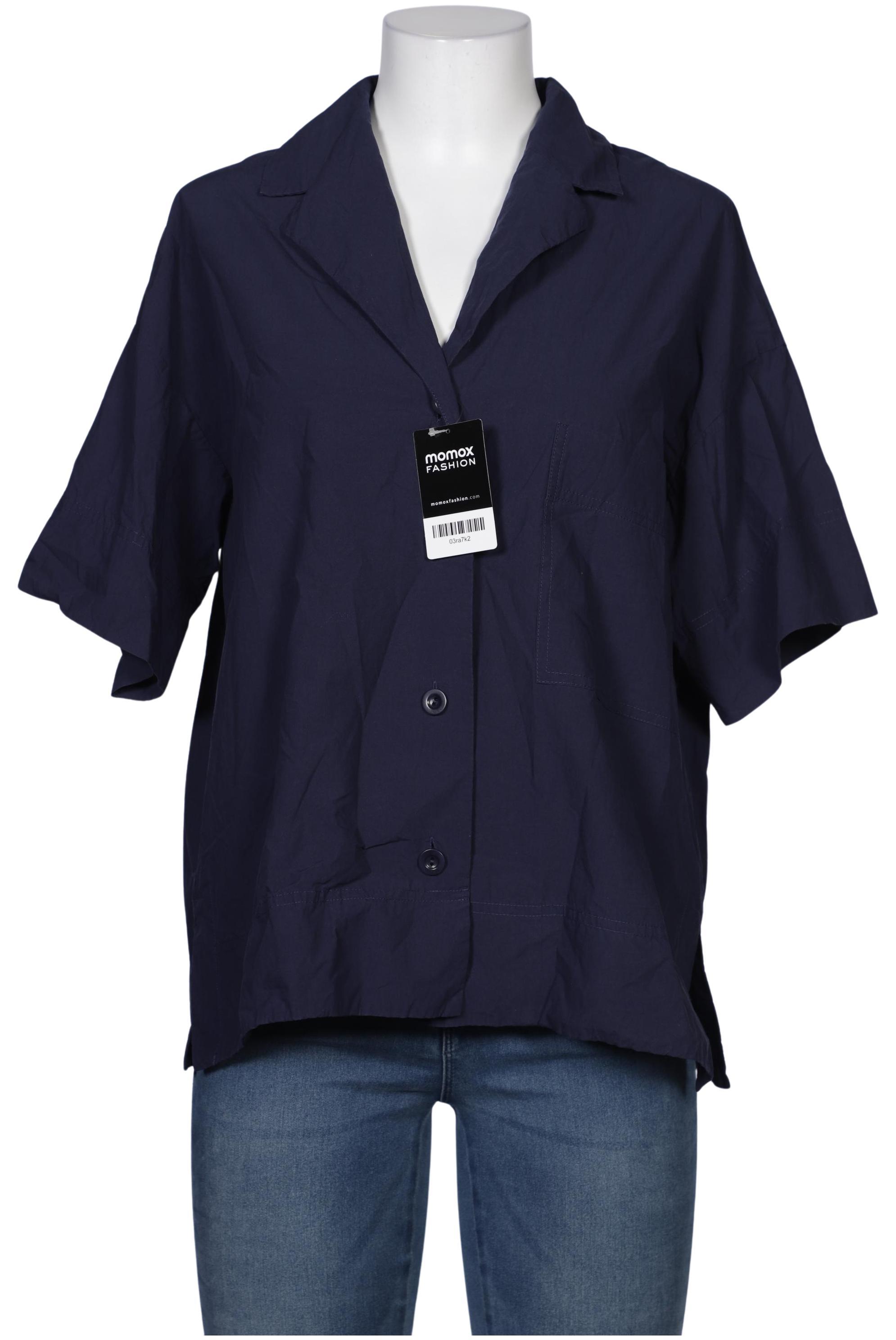 

COS Damen Bluse, marineblau, Gr. 38