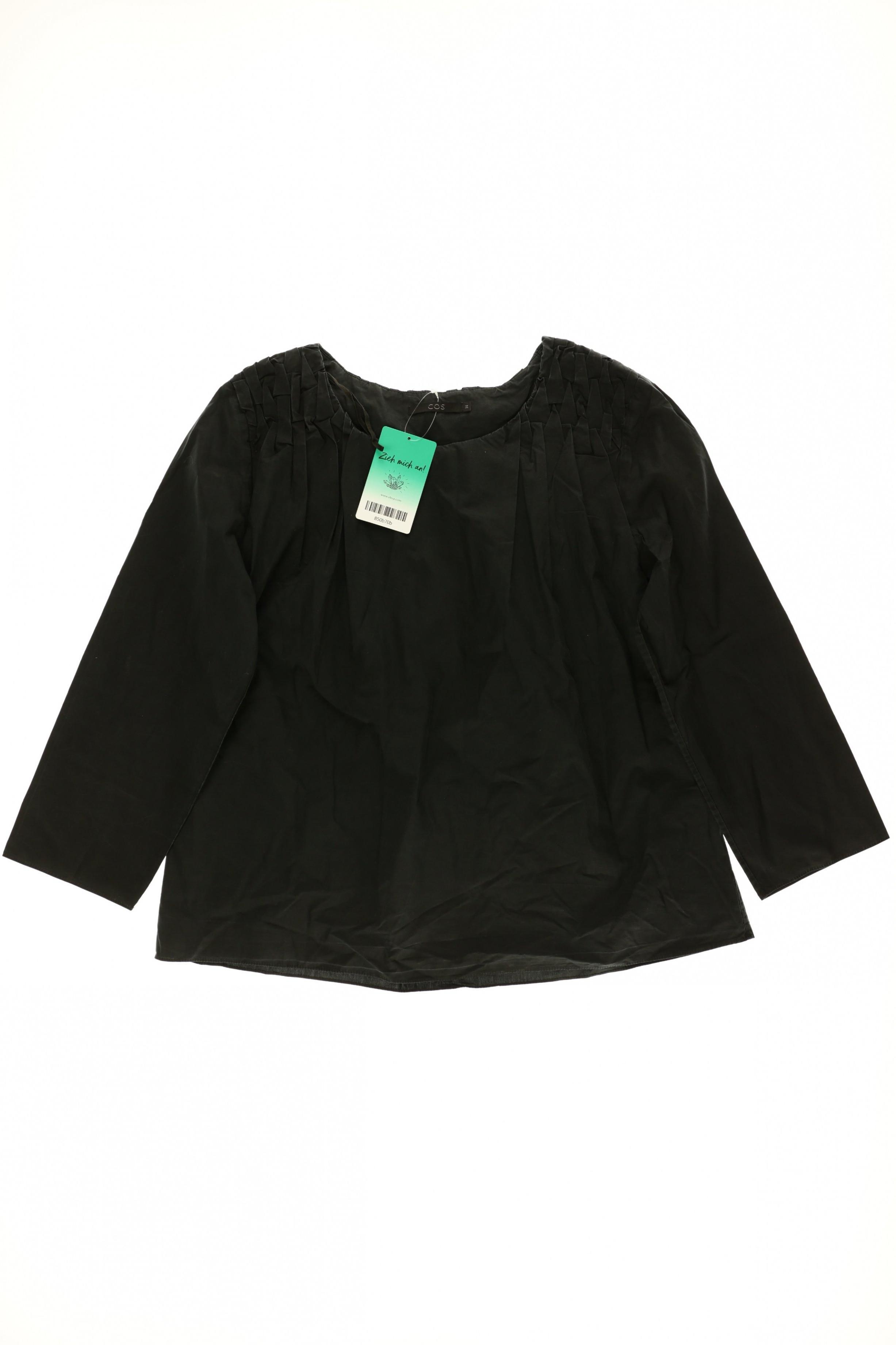 

COS Damen Bluse, schwarz, Gr. 34
