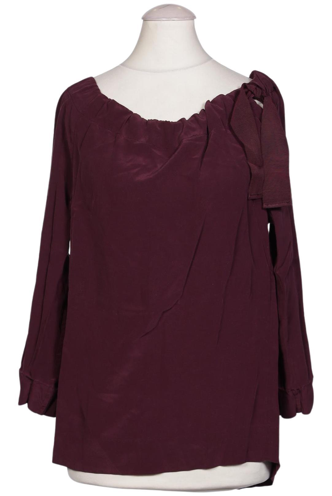 

COS Damen Bluse, bordeaux, Gr. 34