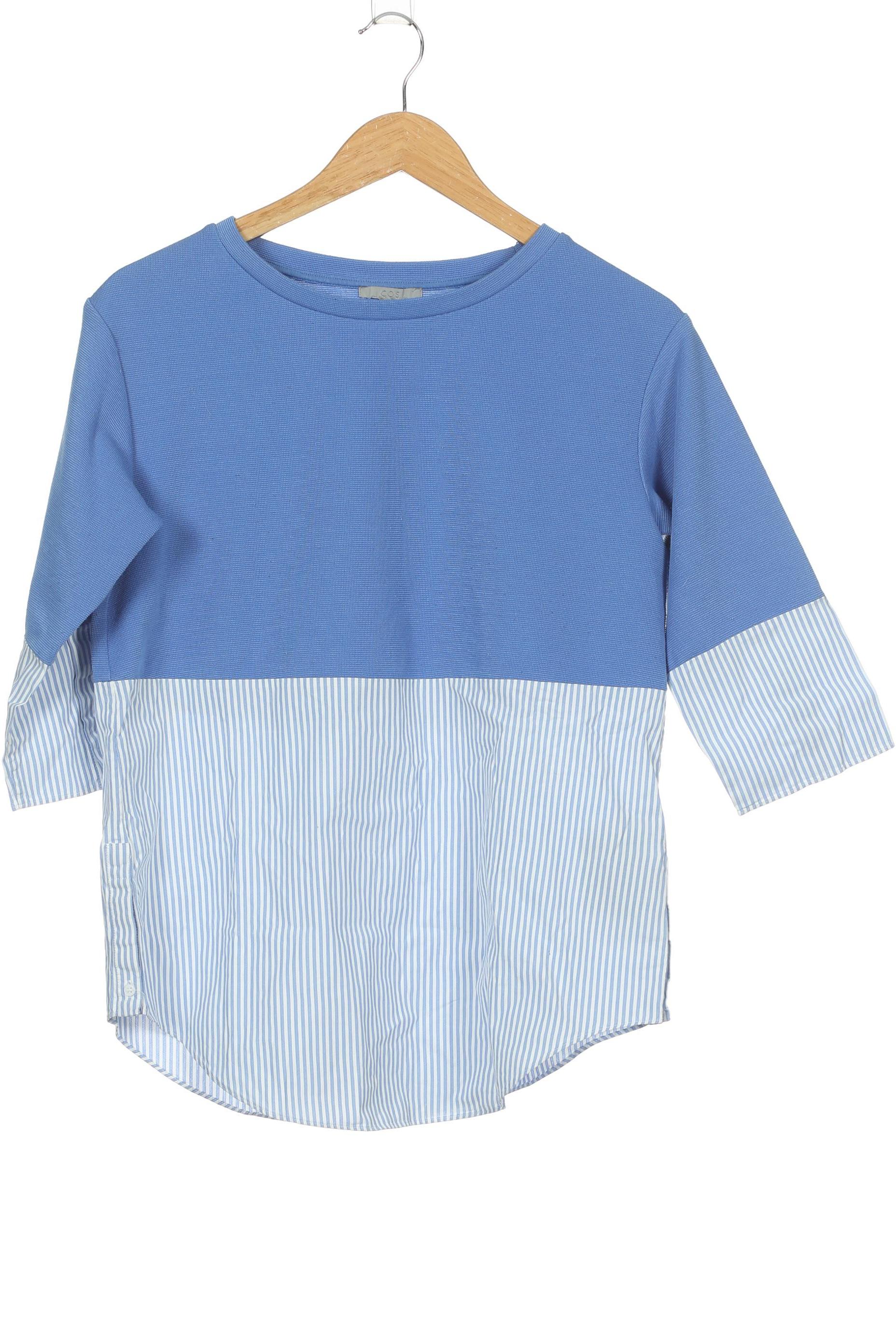 

COS Damen Bluse, blau, Gr. 36