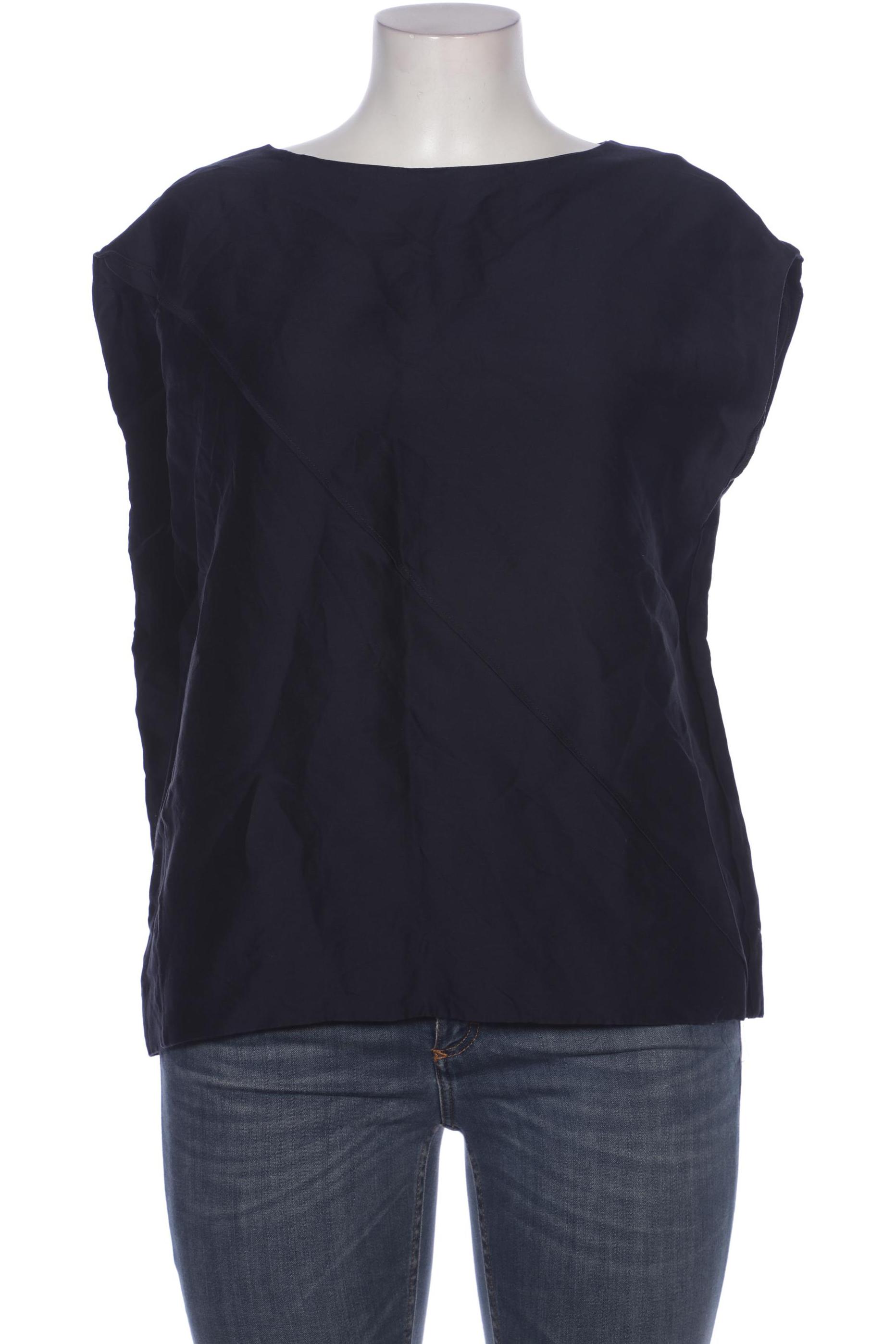 

COS Damen Bluse, marineblau, Gr. 42
