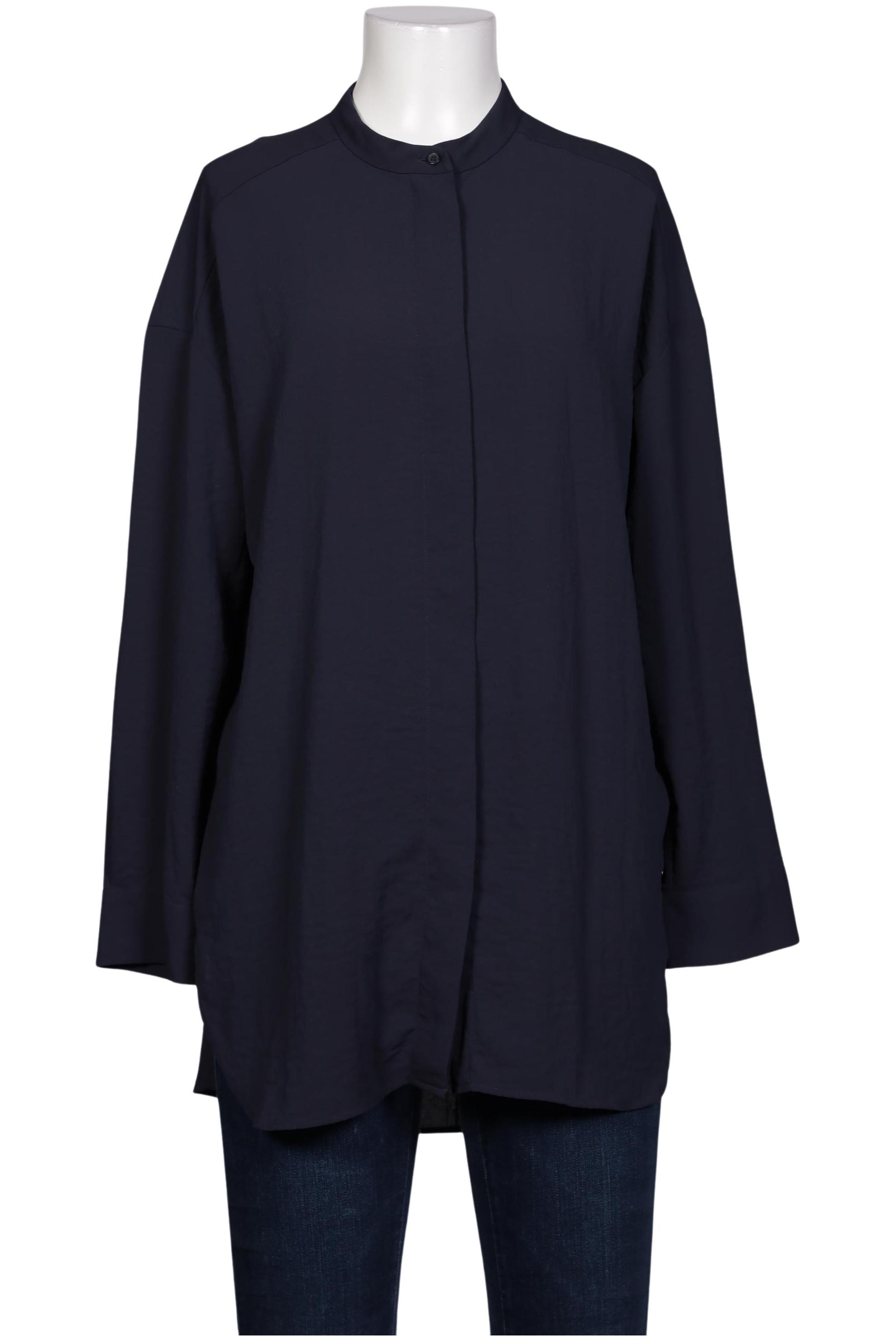 

COS Damen Bluse, marineblau, Gr. 36