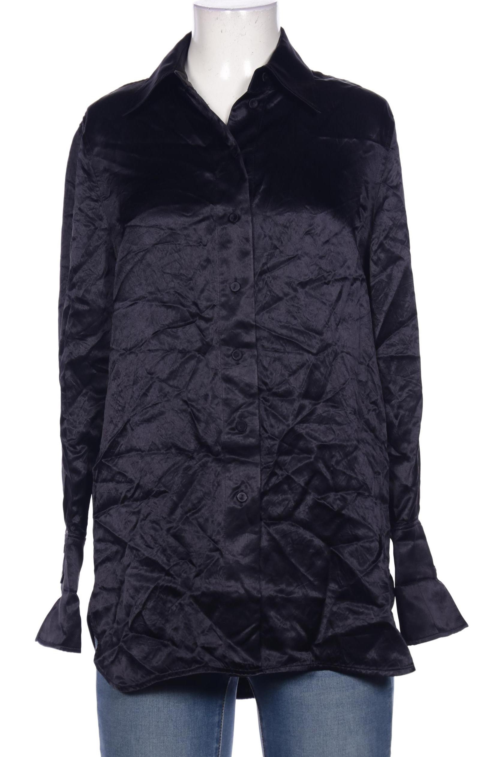 

COS Damen Bluse, marineblau, Gr. 34