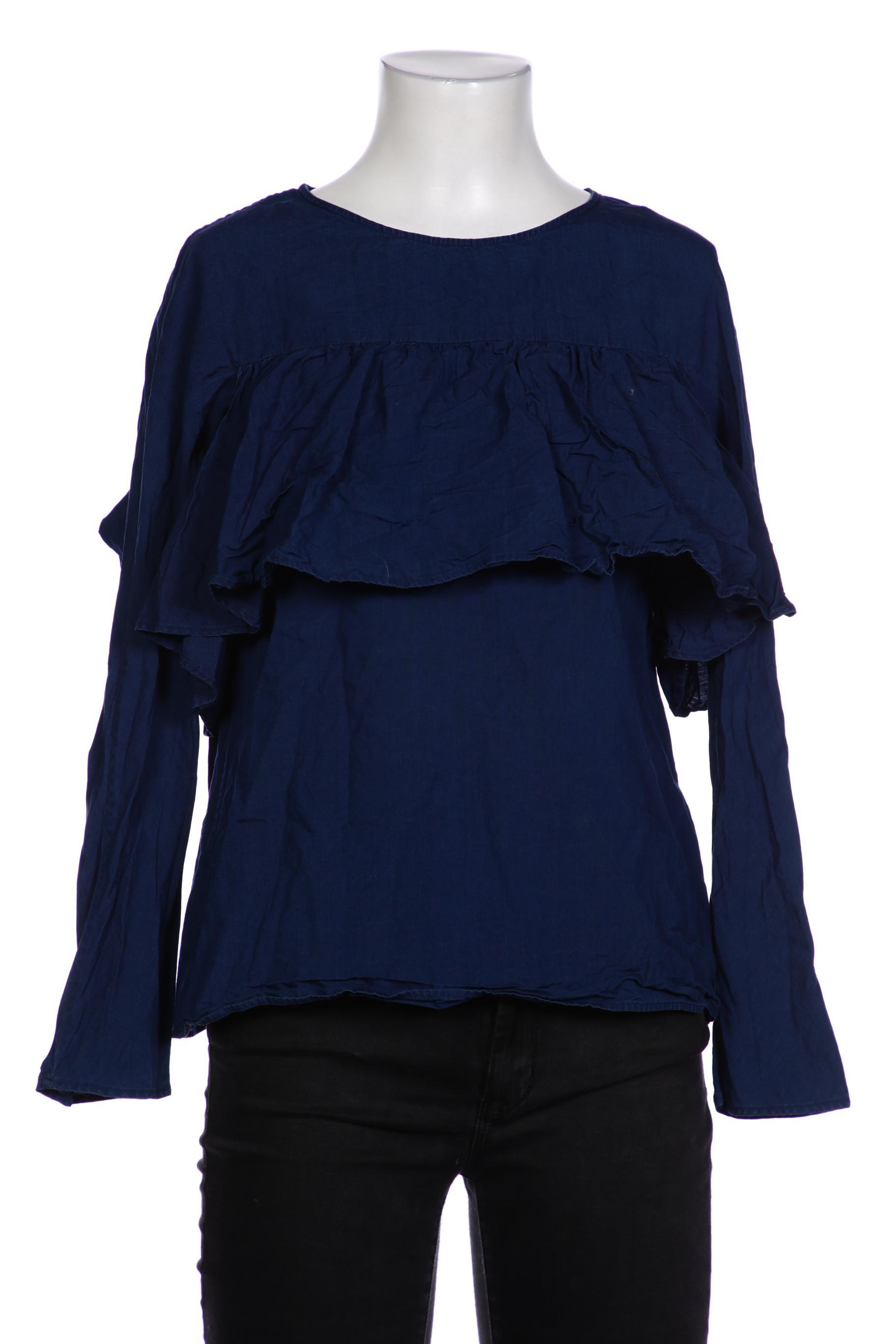 

COS Damen Bluse, marineblau, Gr. 36