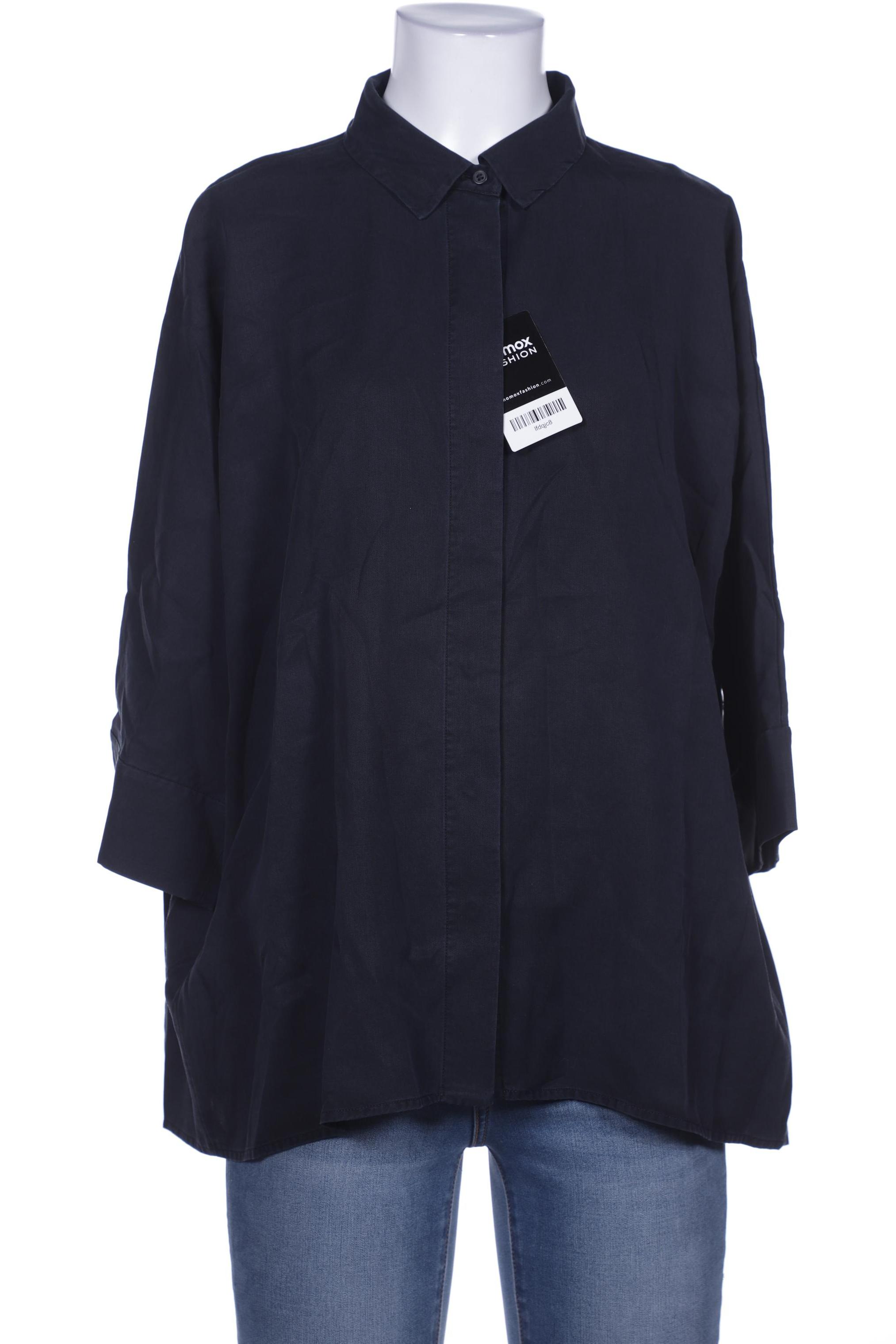 

COS Damen Bluse, marineblau, Gr. 34