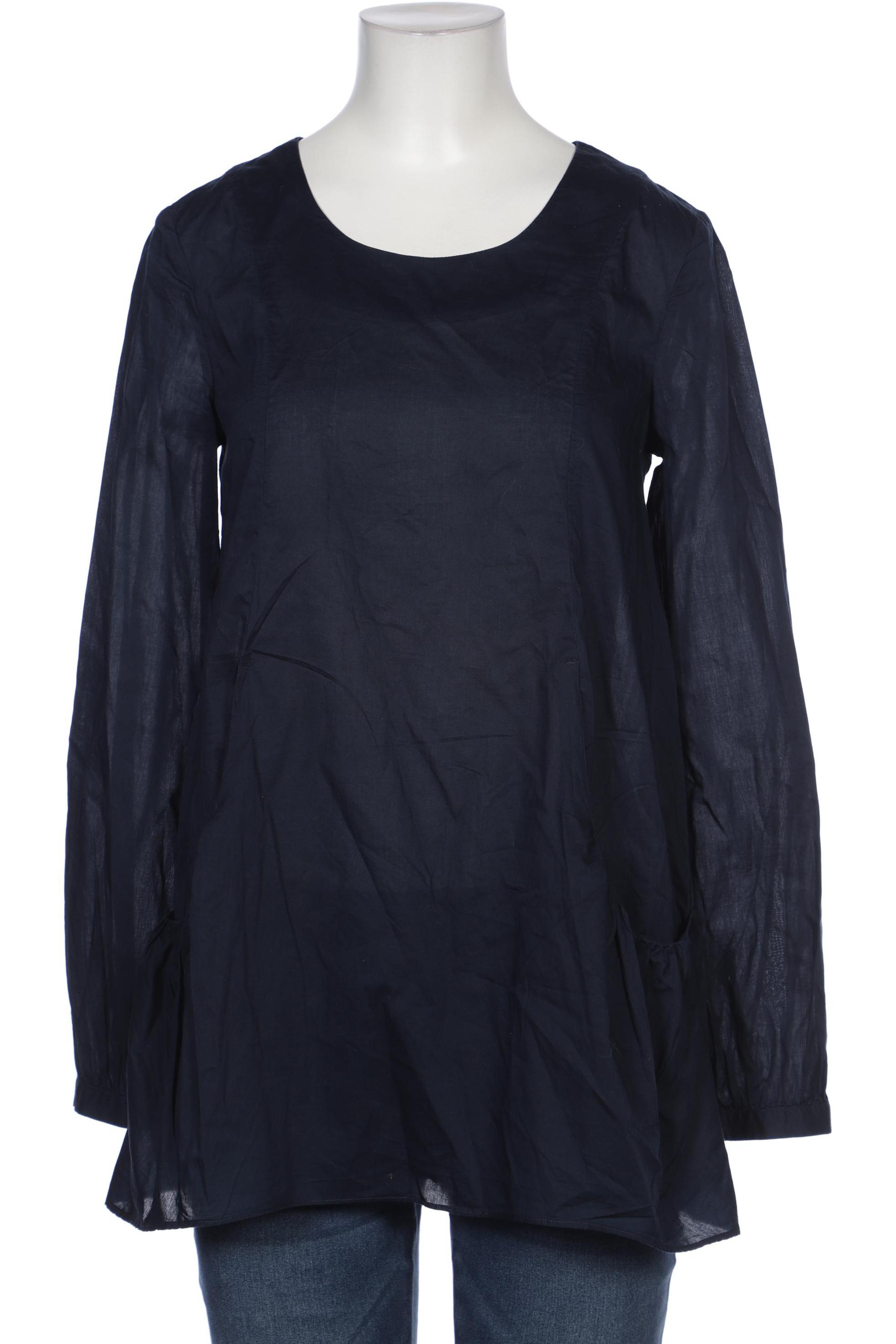 

COS Damen Bluse, marineblau, Gr. 34
