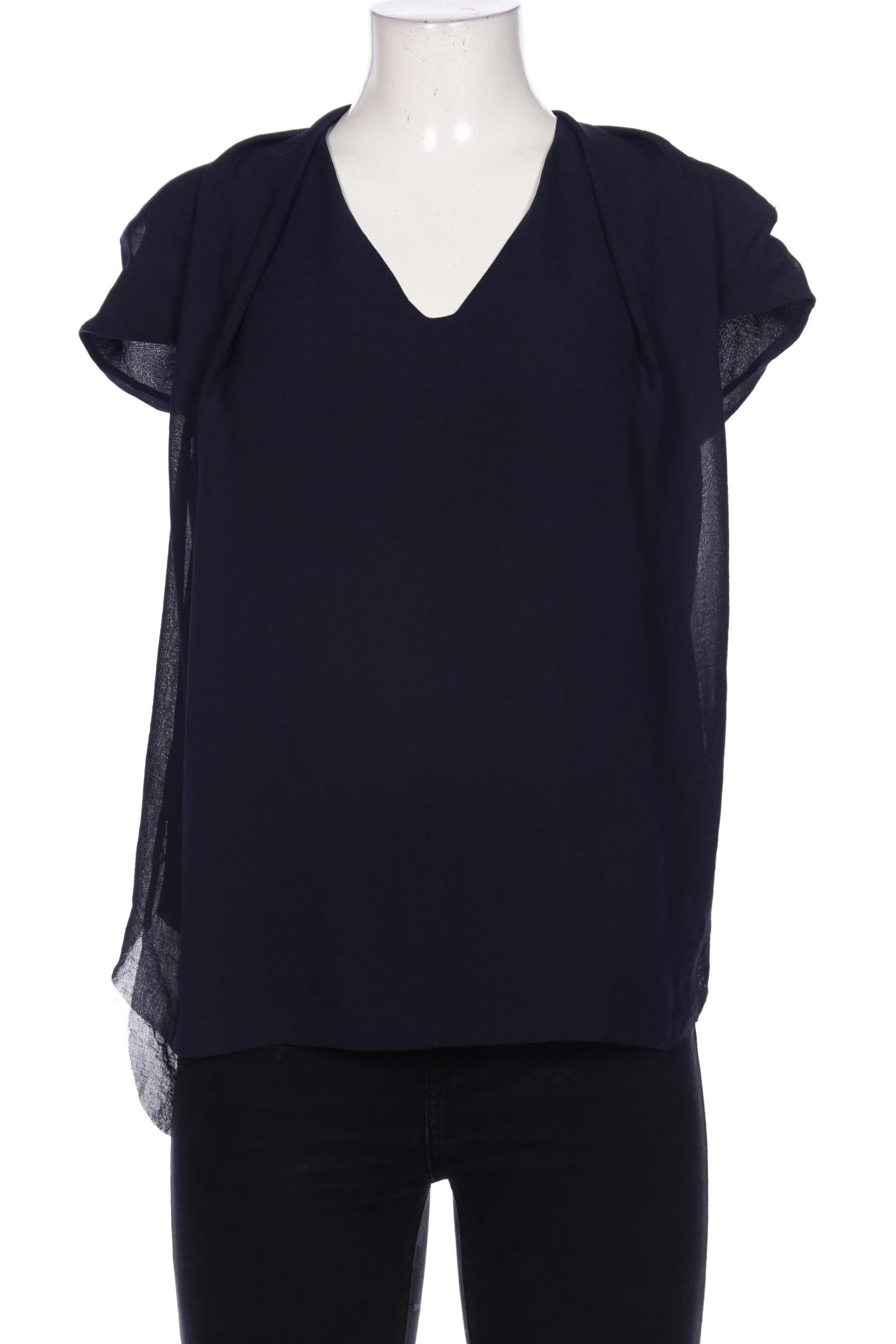

COS Damen Bluse, marineblau, Gr. 40